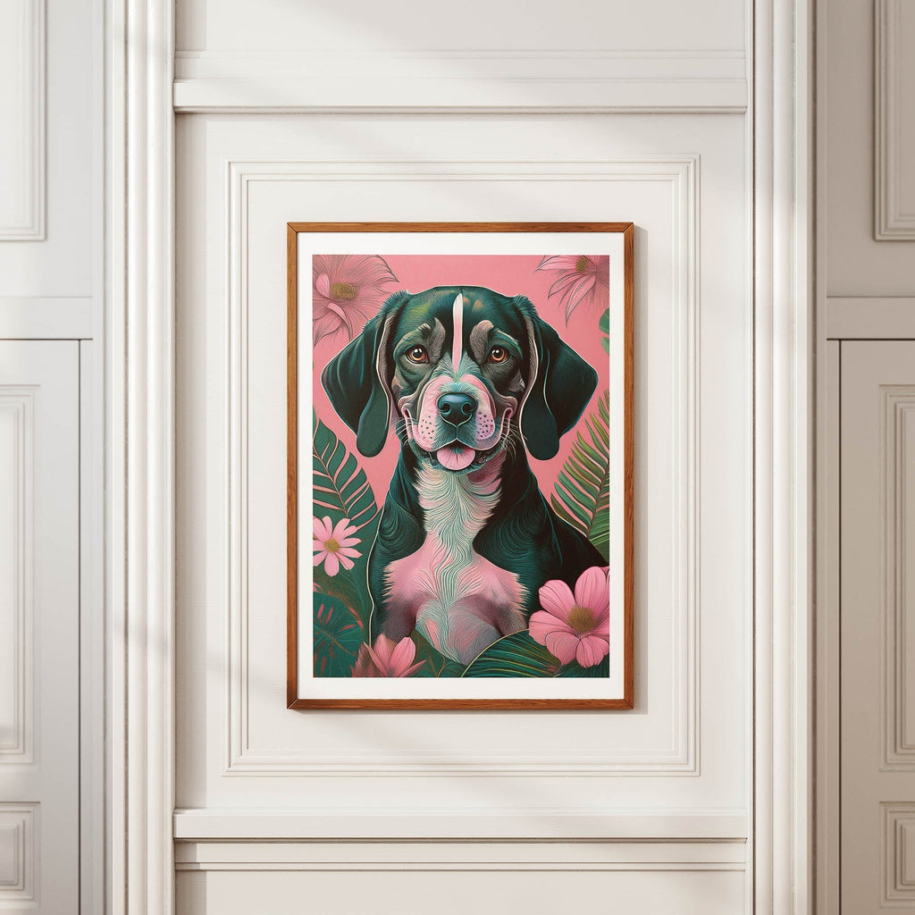 Beagle Flowery Dog image 12
