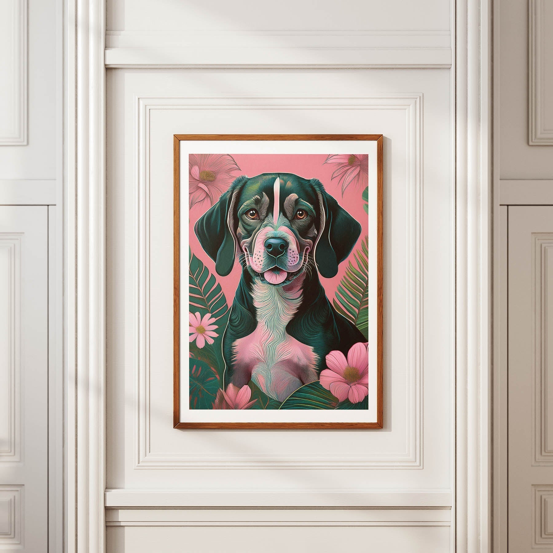 Beagle Flowery Dog image 12