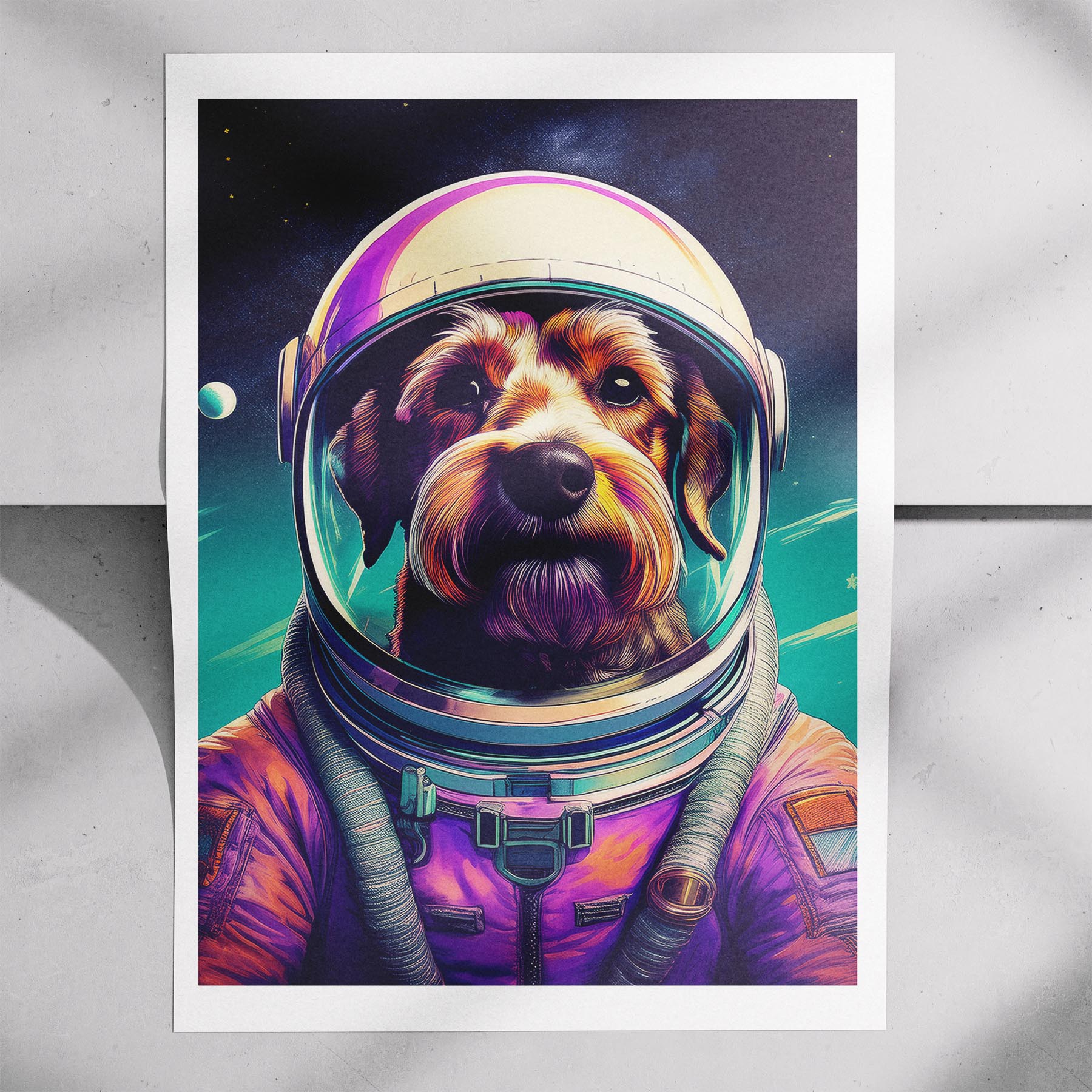 Irish Terrier Space Dogs Series image 7