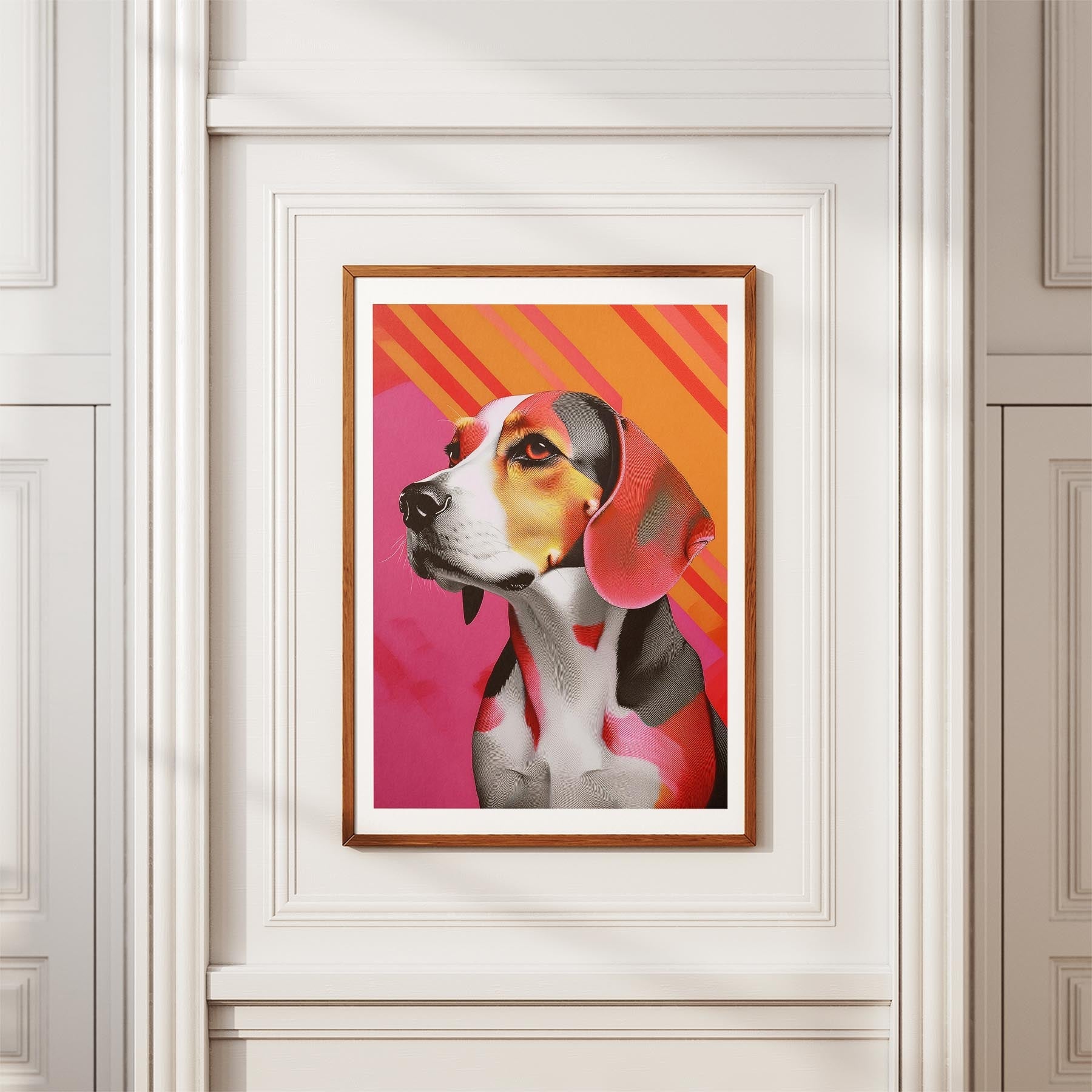 Beagle Modern Pop Dog Series image 3