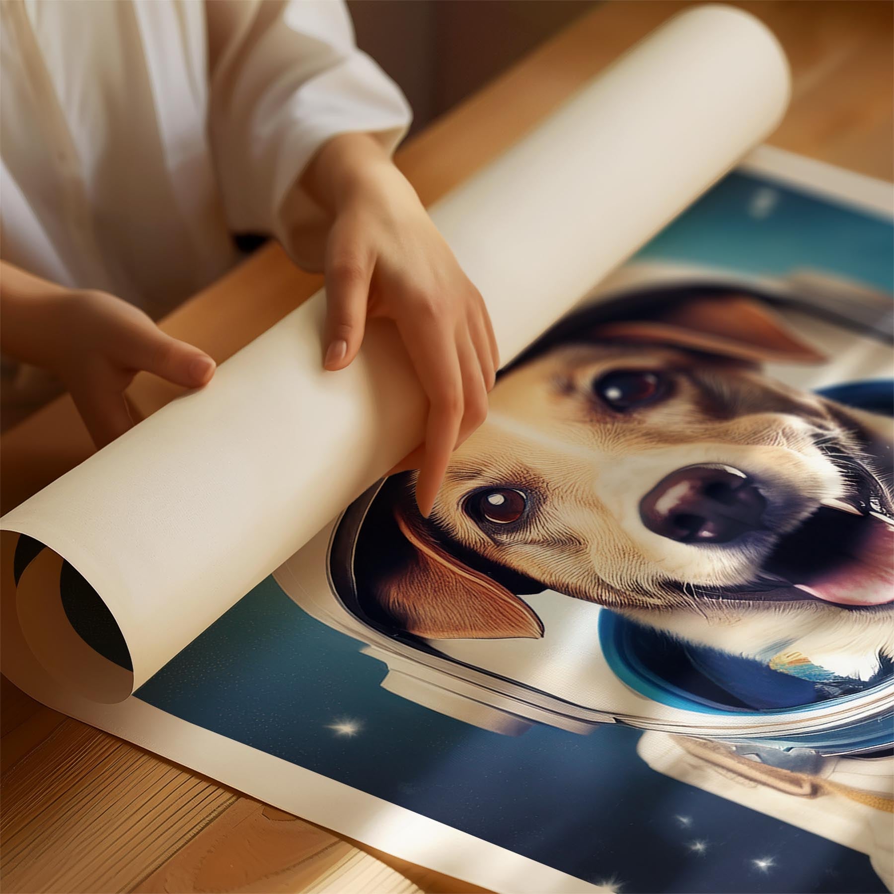 Jack Russell Astronaut Dog Series image 1