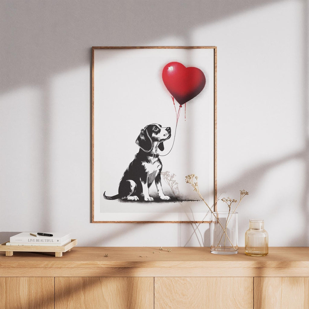 Beagle DOGSY Series inspired by the Art of Banksy image 8