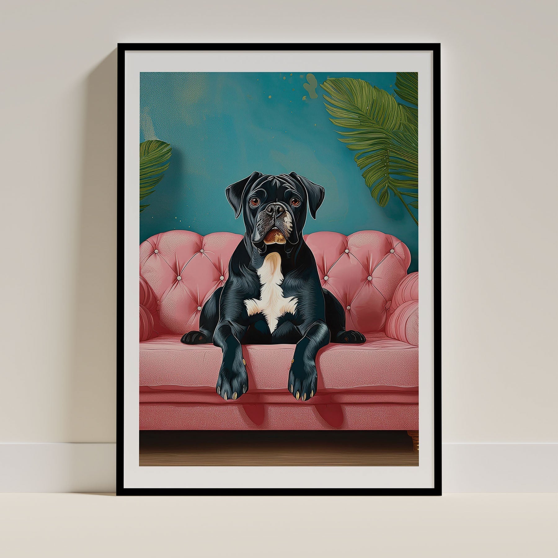 Boxer Dog Art Print Unframed Vol 2 | 11 Unique Designs | Wall Art Gift for Dog Lovers - Image 5 | Dogsy & Co