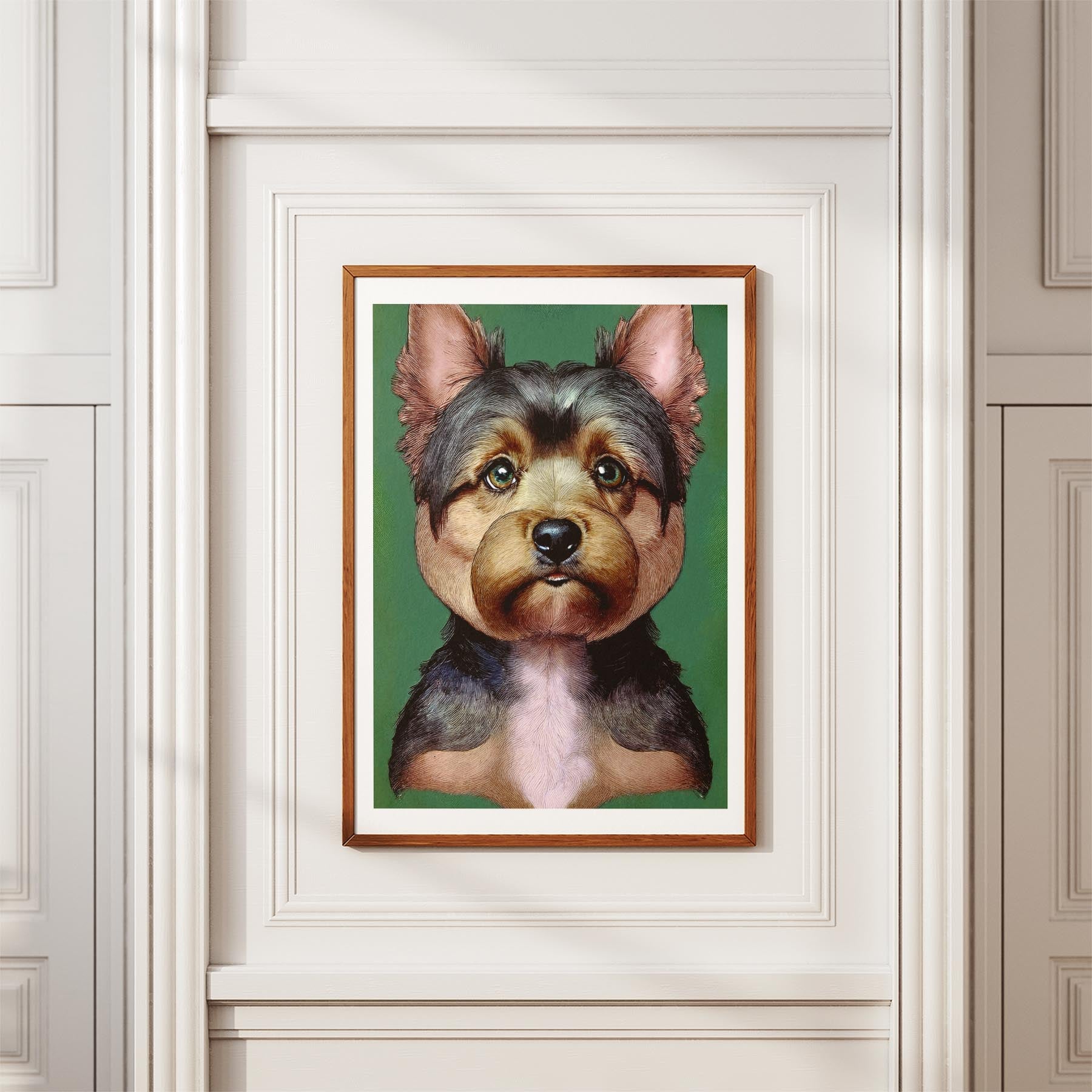 Yorkshire Terrier Green Painted Series image 3