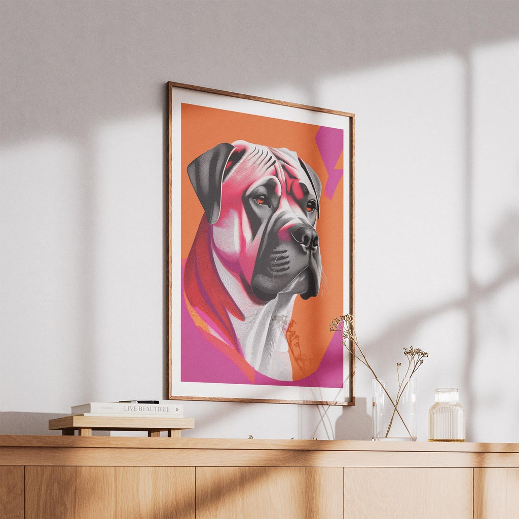 Bullmastiff Modern Pop Dog Series image 5