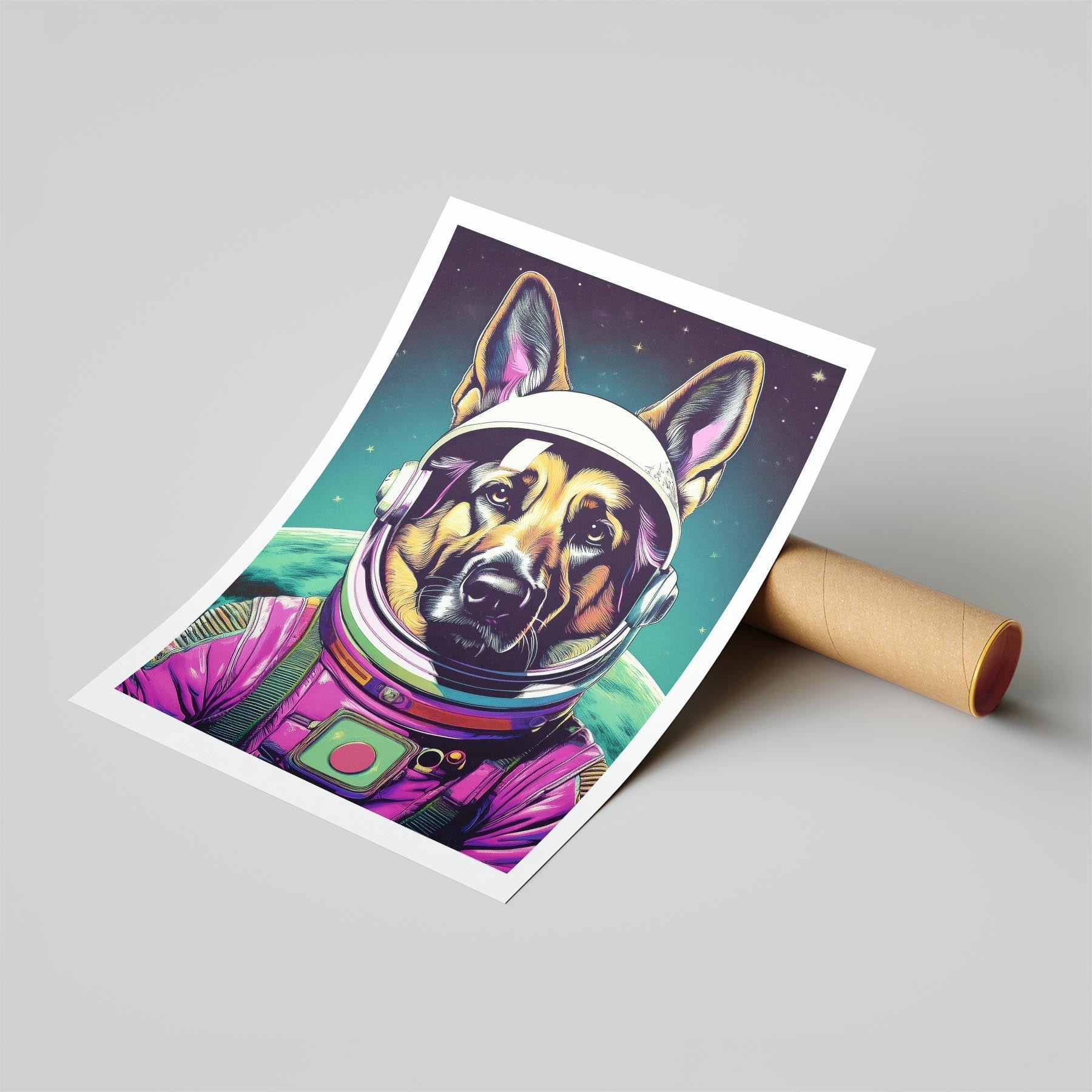 German Shepherd Space Dogs Series image 6