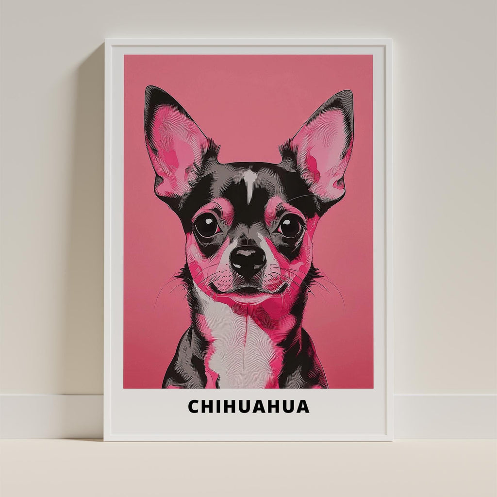 Chihuahua Pink and Black Dog Series 1 image 9