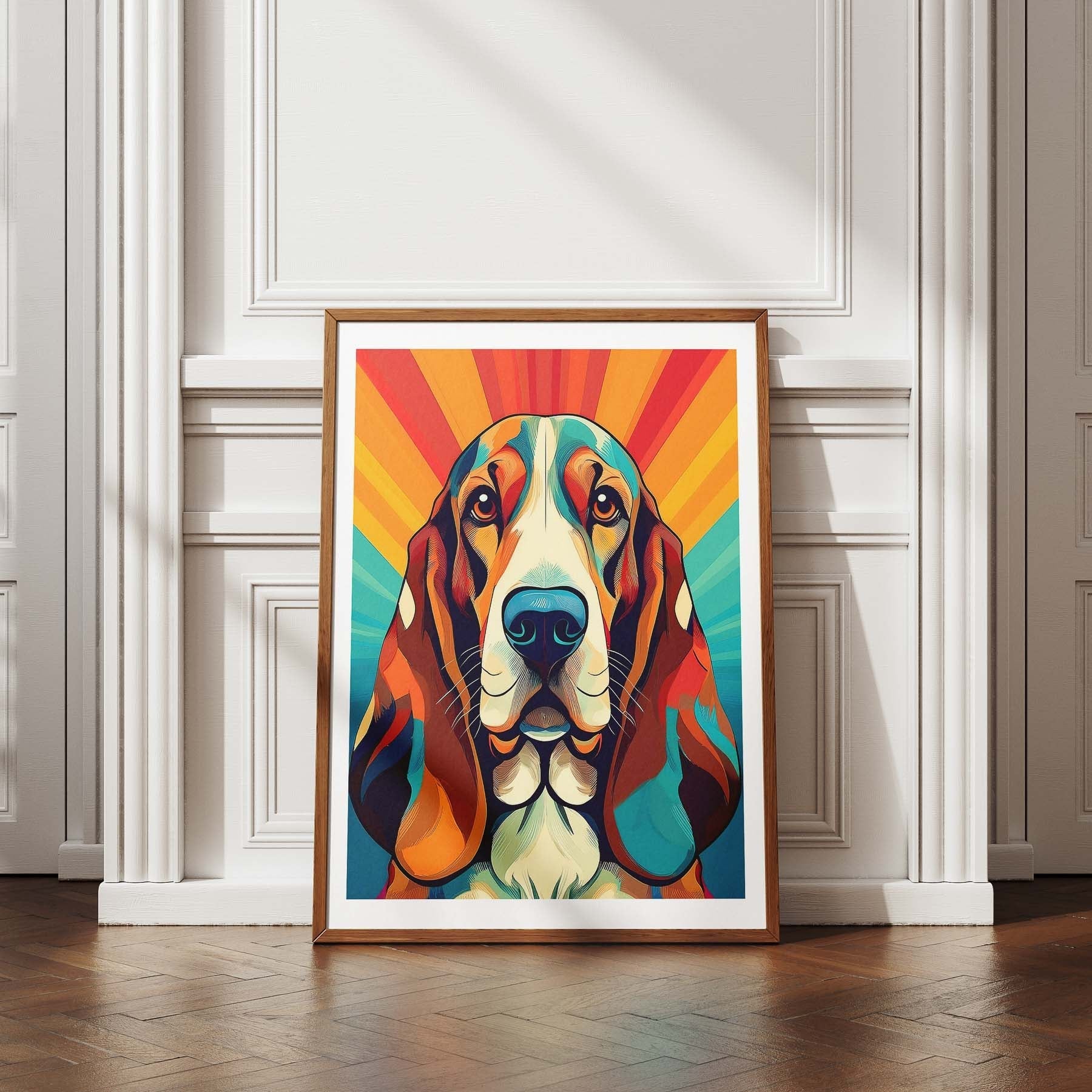 Basset Hound Colour Graphics 4 image 4