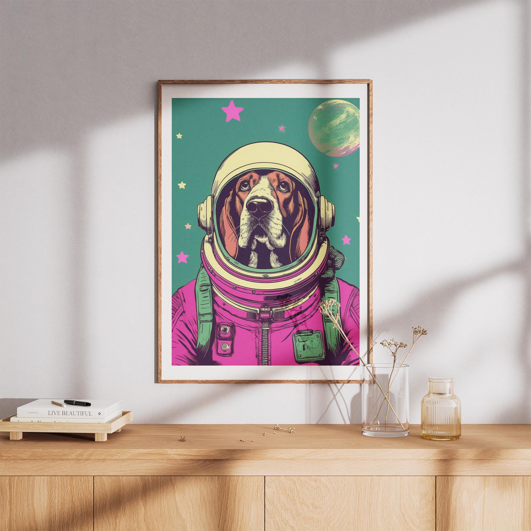 Basset Hound Space Dogs Series image 8