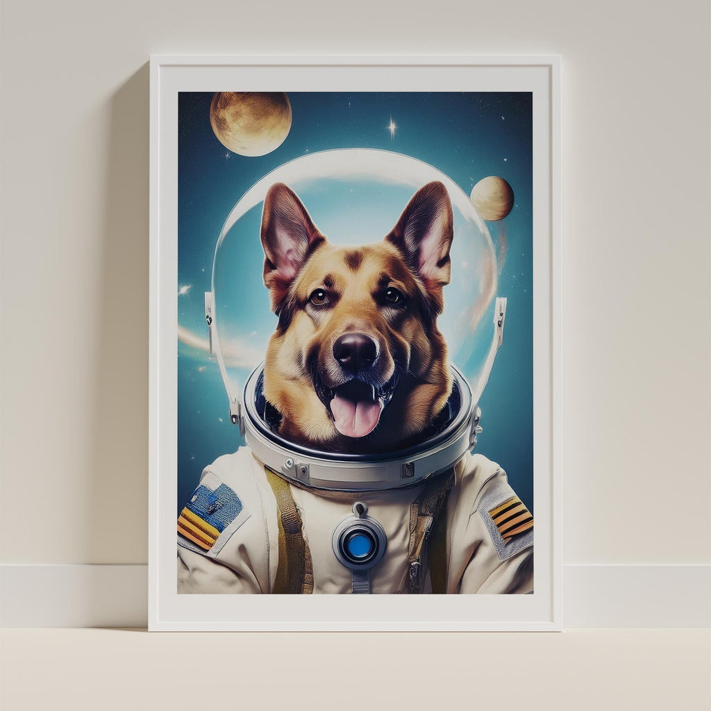German Shepherd Astronaut Dog Series image 9
