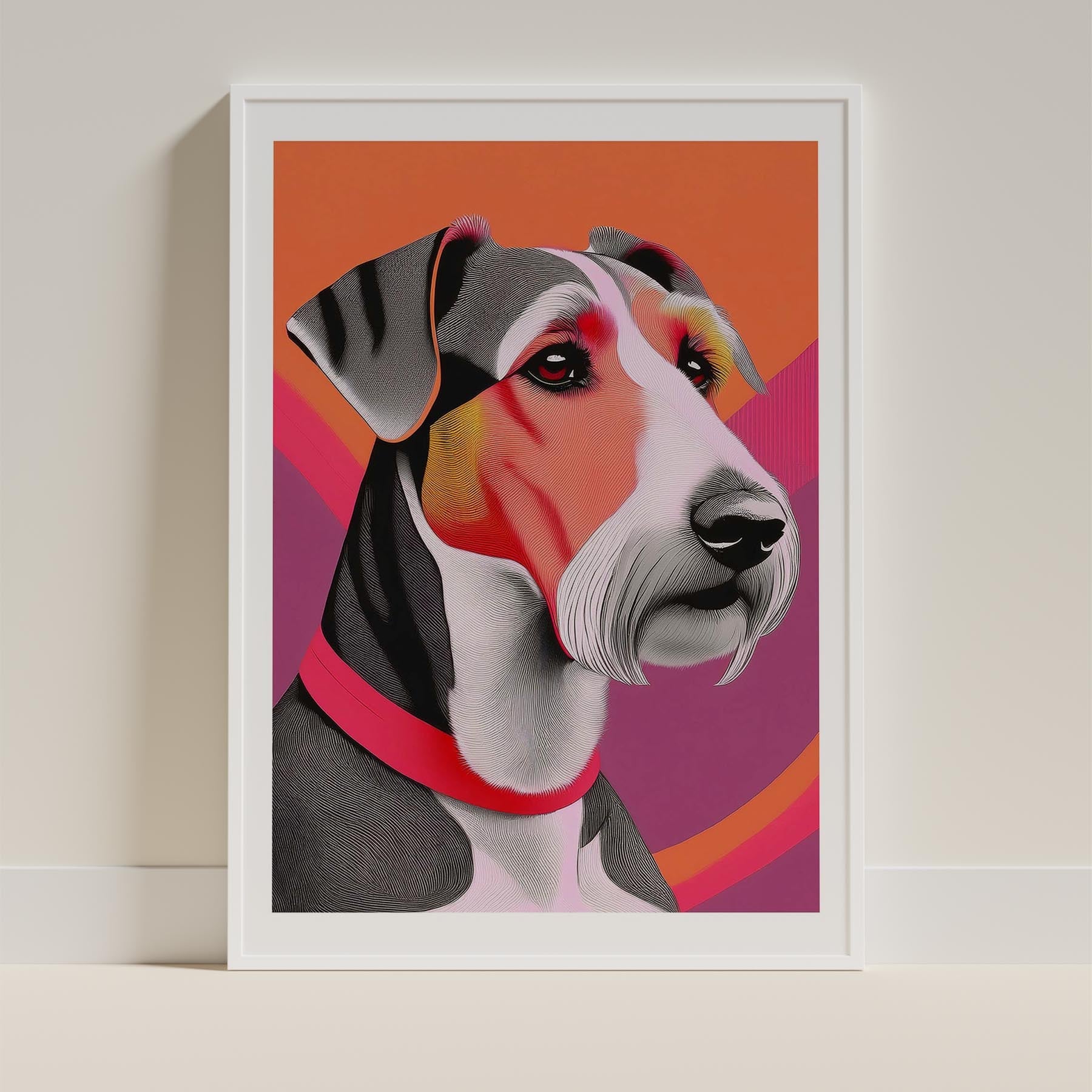 Airedale Modern Pop Dog Series image 9