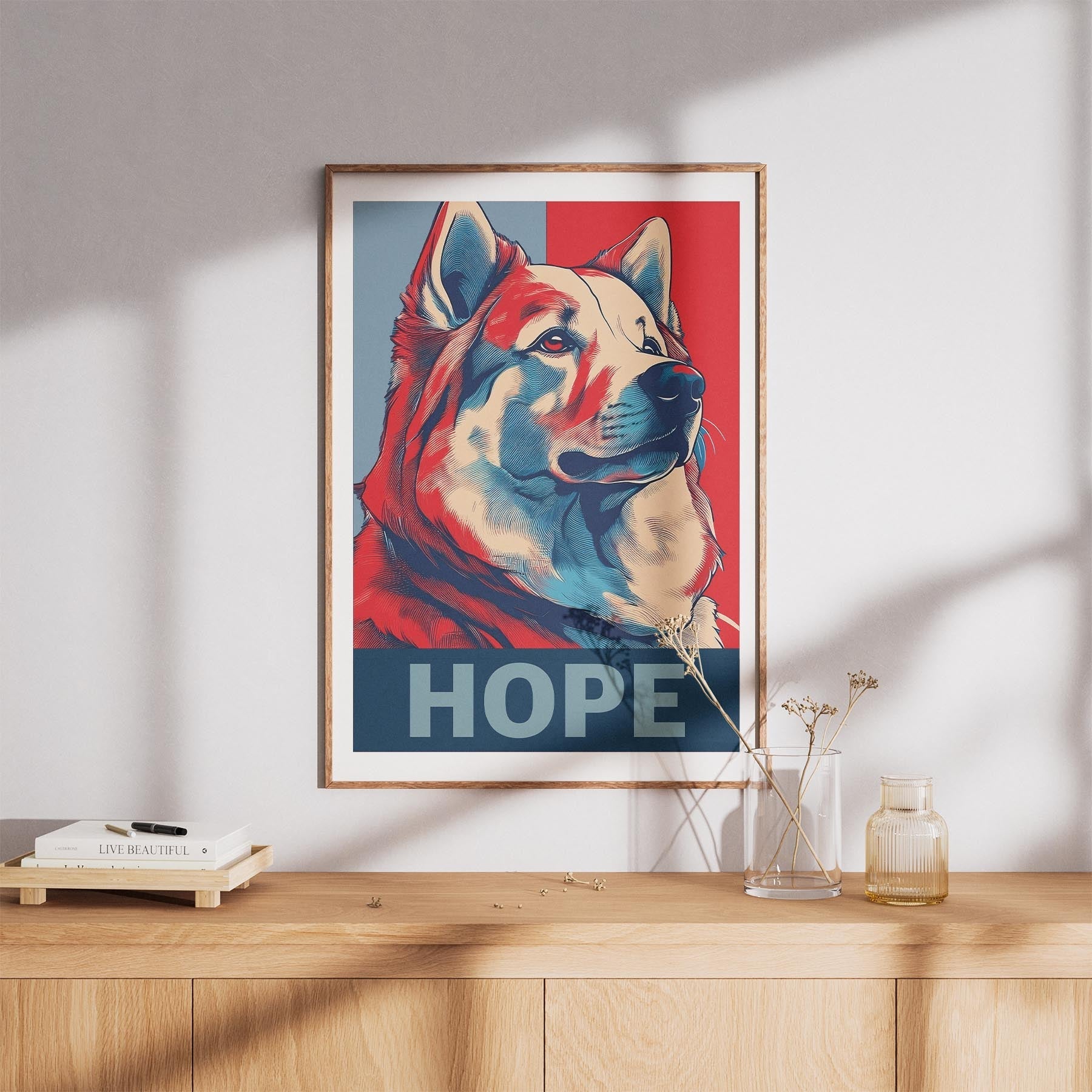 Samoyed HOPE Series Inspired by the Obama Poster image 8