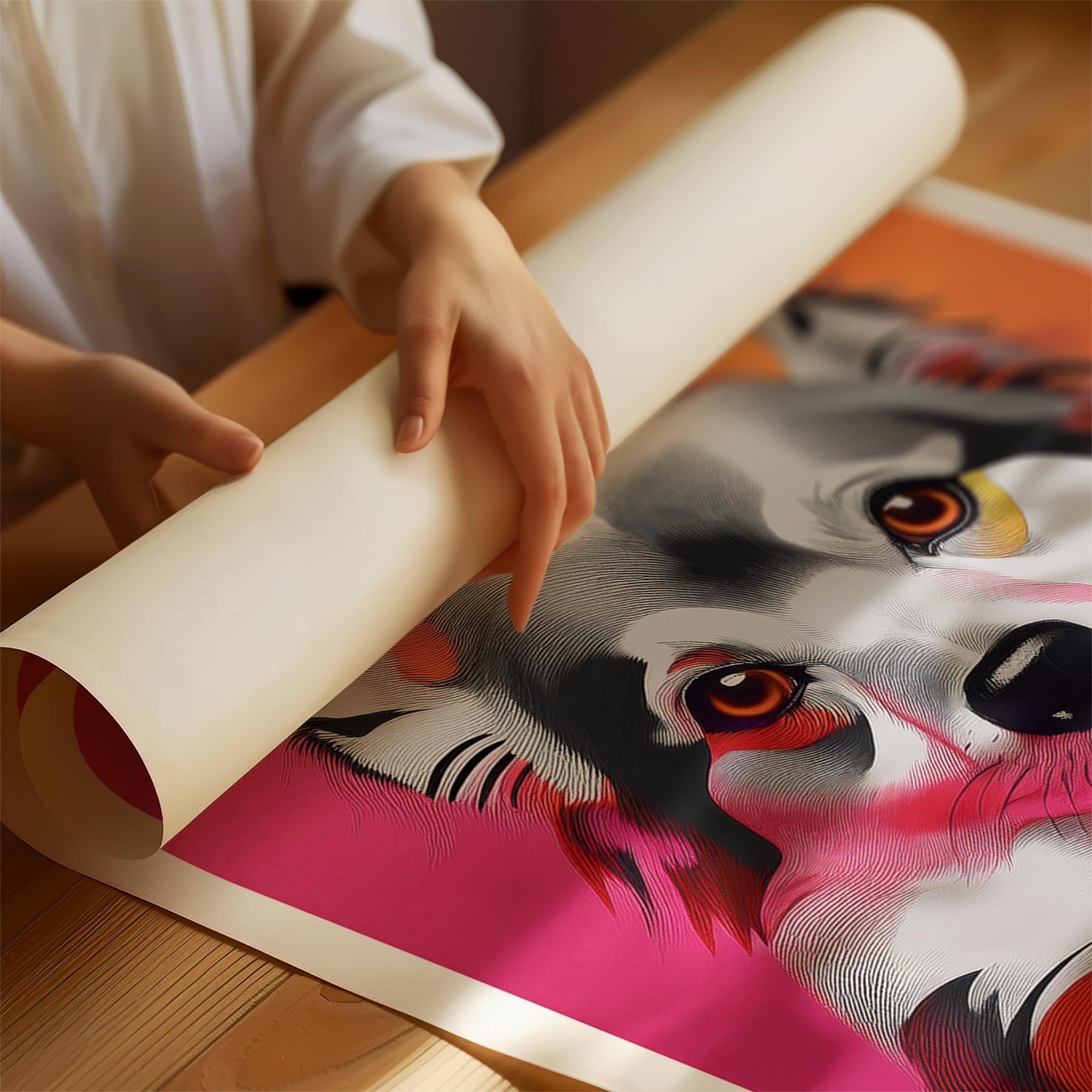 German Spitz Modern Pop Dog Series image 1