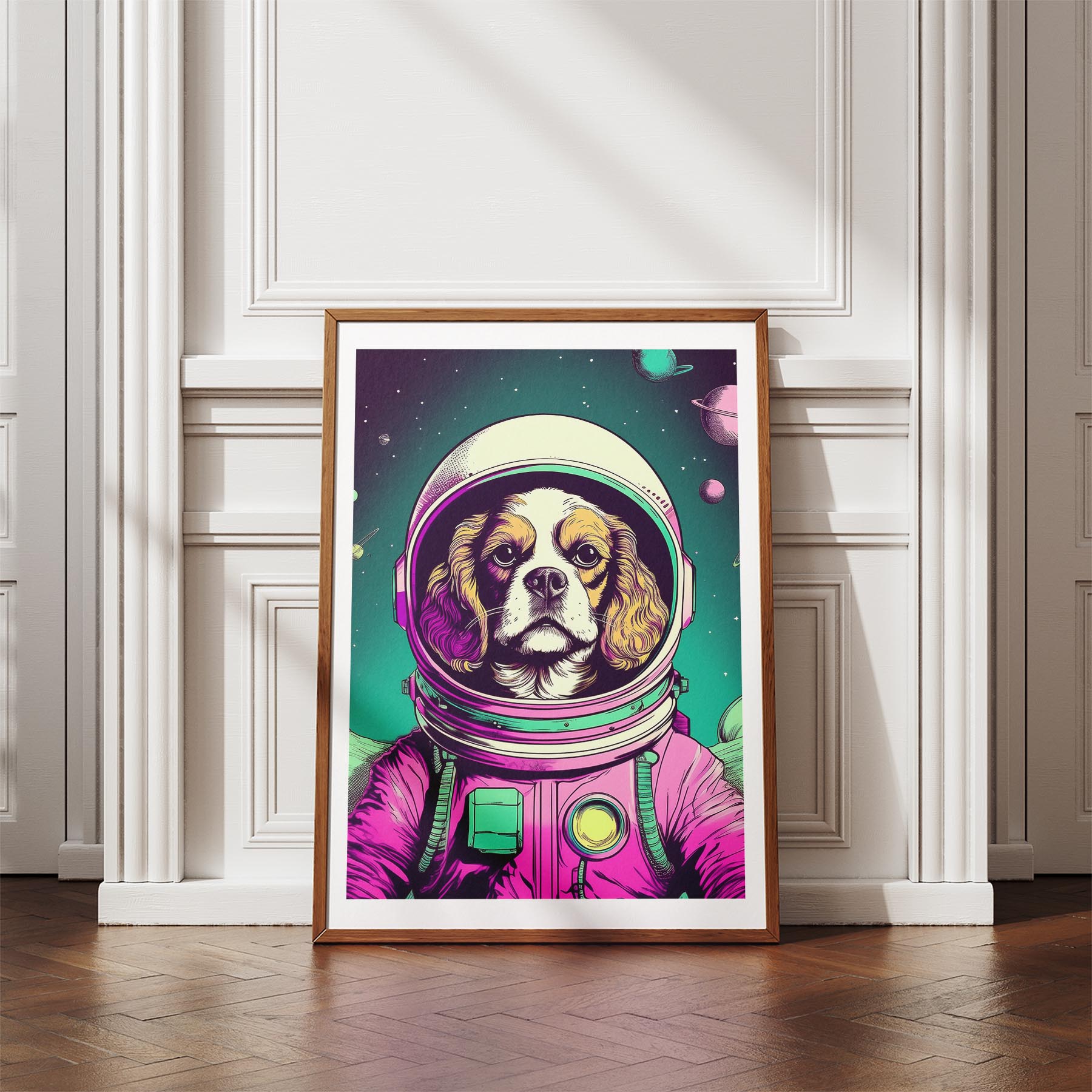 Cavalier Spaniel Space Dogs Series image 4