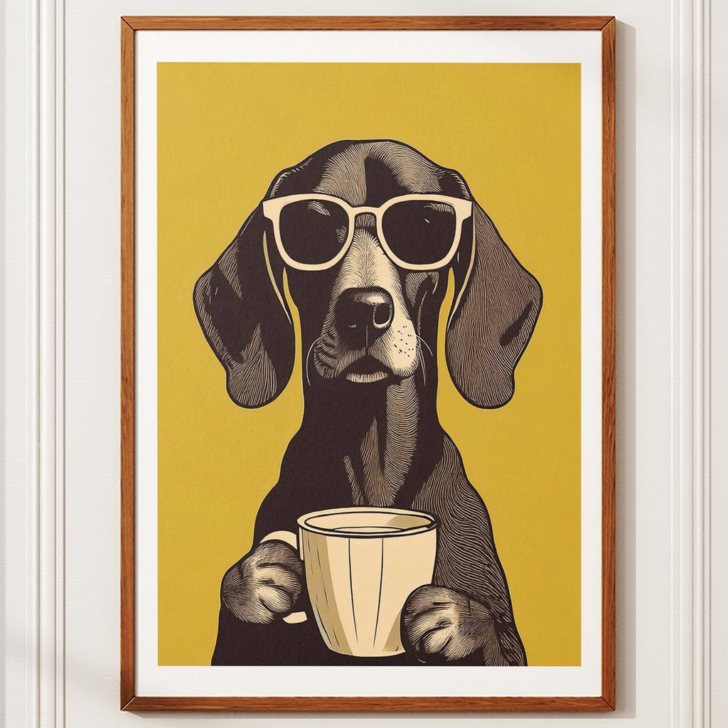 Vizsla Chillin Coffee Dog image 12