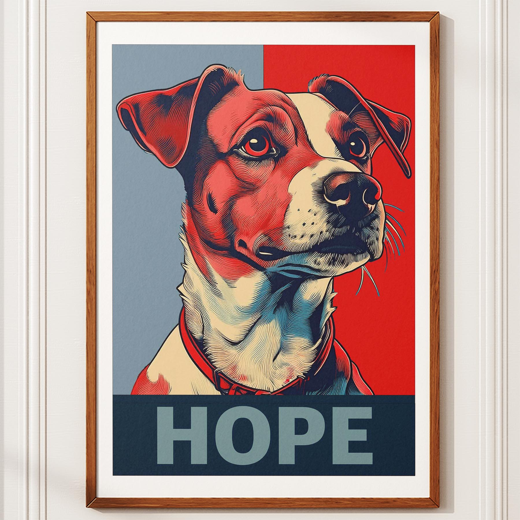 Jack Russell HOPE Series Inspired by the Obama Poster image 10