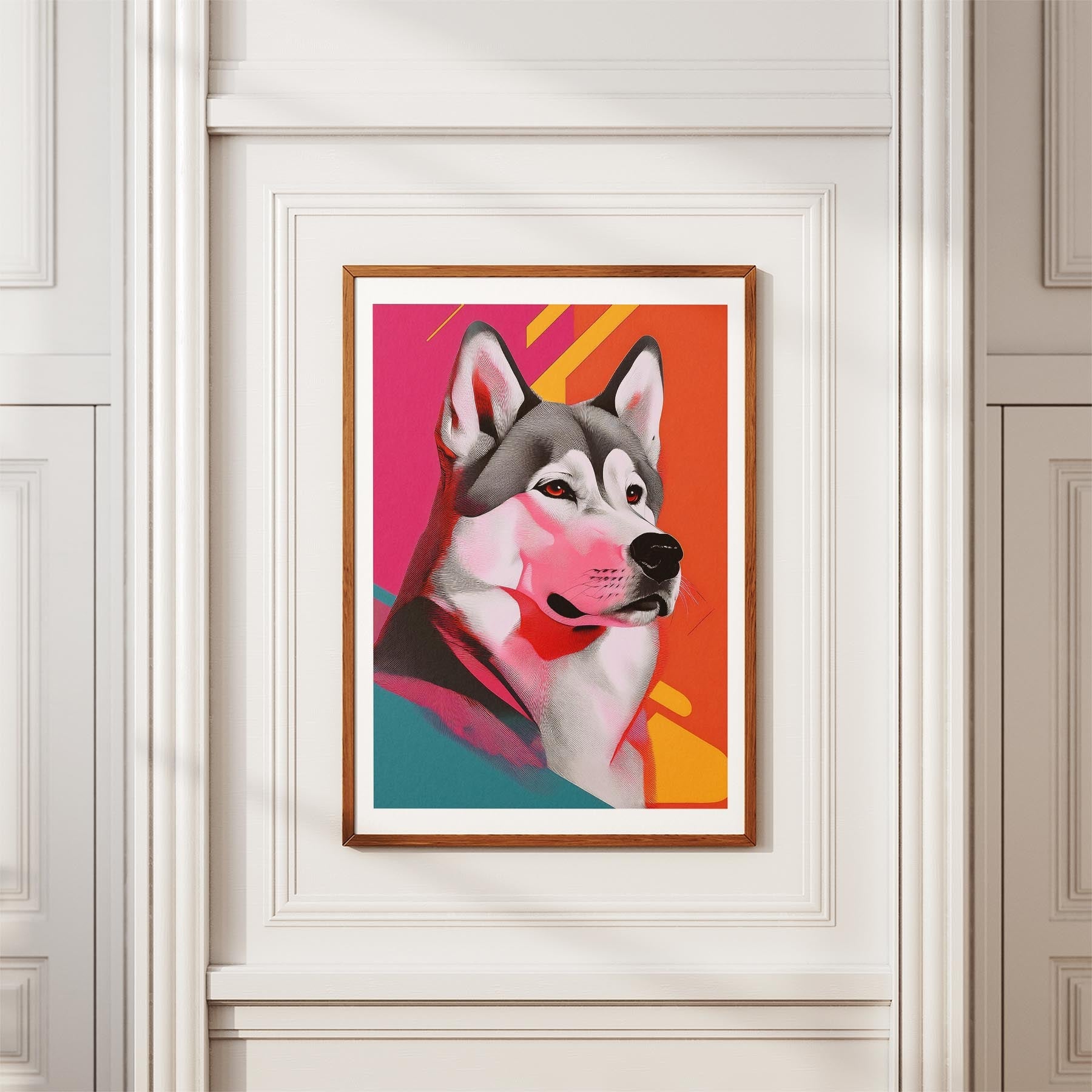 Alaskan Malamute Modern Pop Dog Series image 3