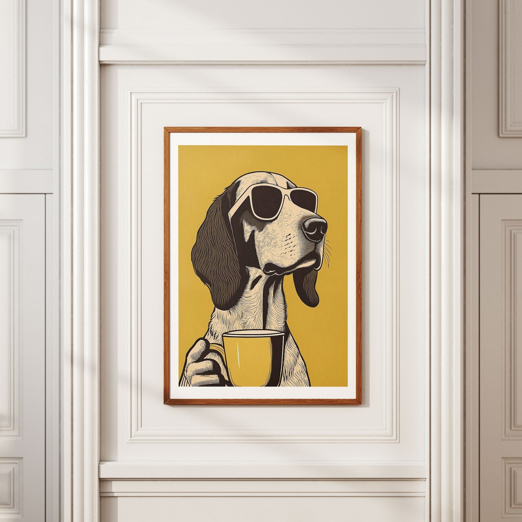 English Setter Chillin Coffee Dog image 2