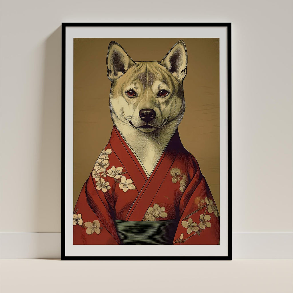 Shiba Japanse Kimono Dog Series image 0
