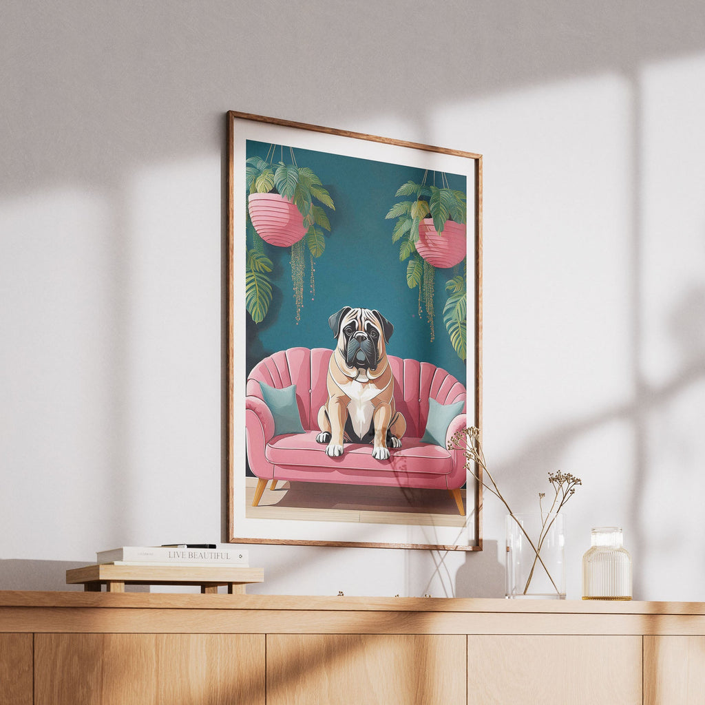 Bullmastiff  Just Lounging Around image 6