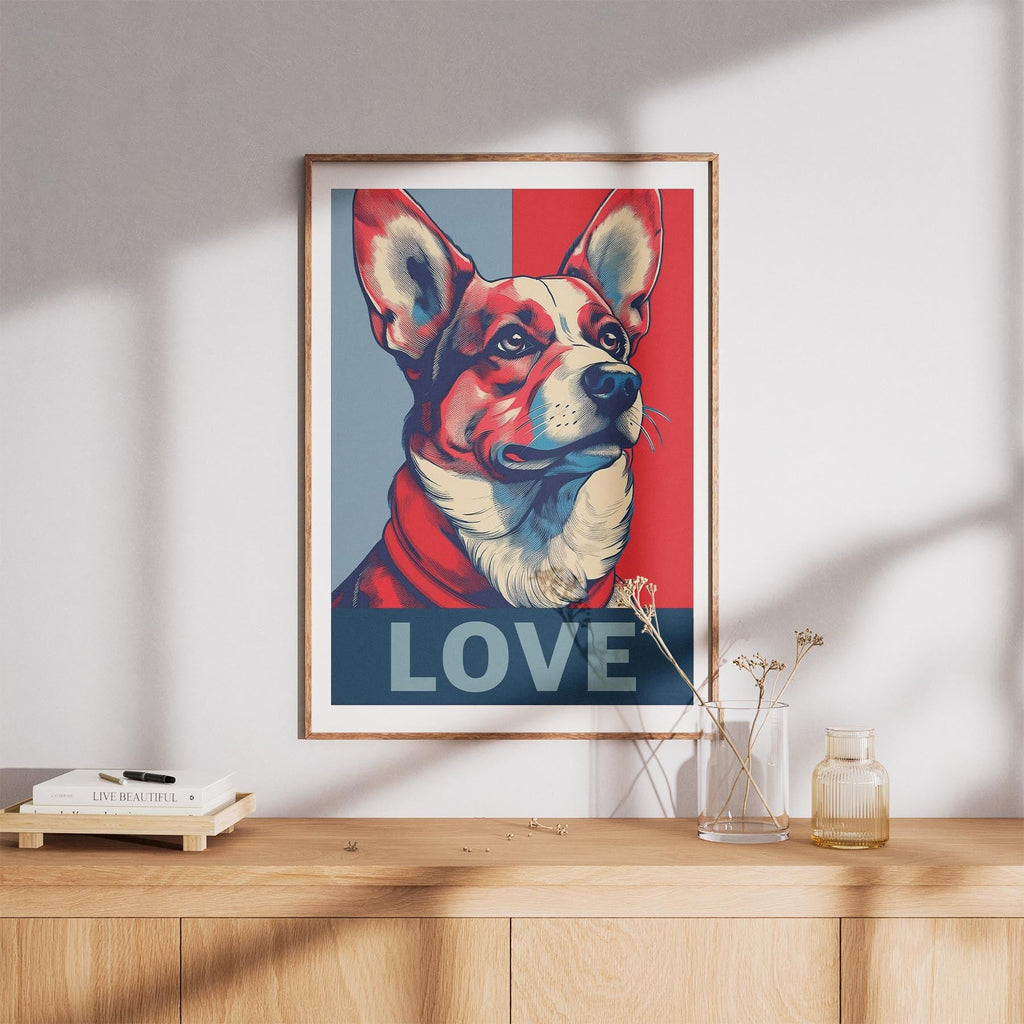 Corgi LOVE Series Inspired by the Obama Poster image 8