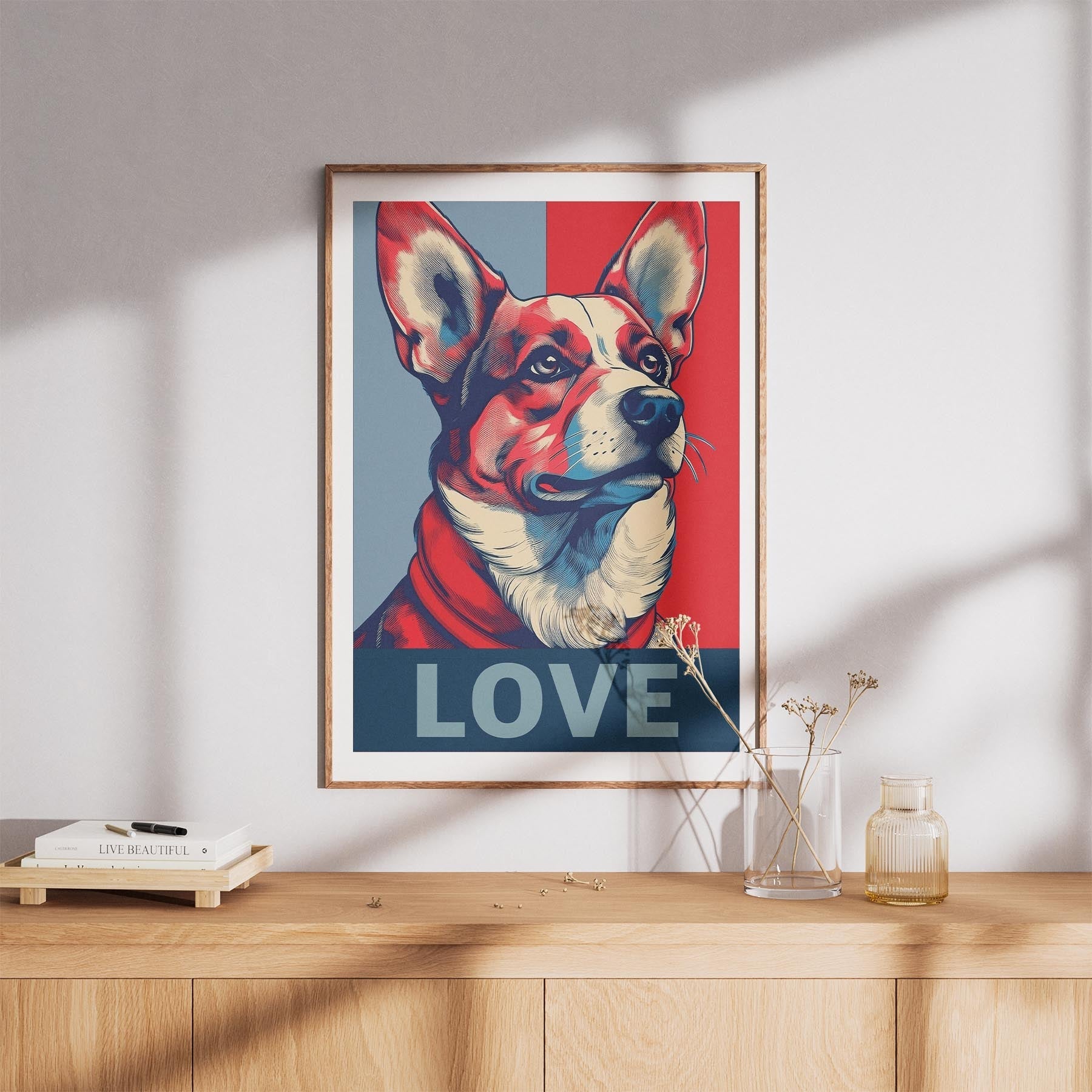 Corgi LOVE Series Inspired by the Obama Poster image 8