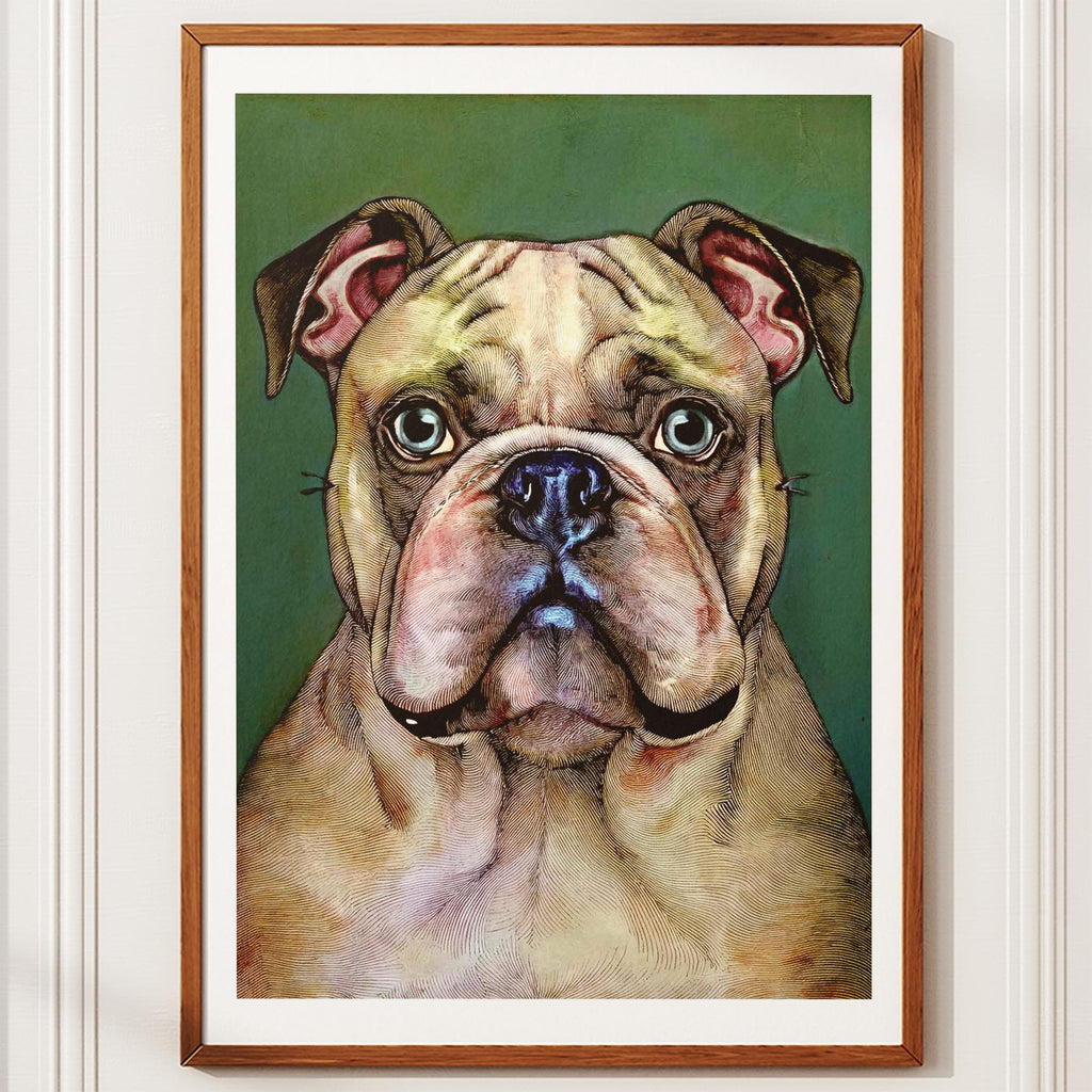 Bulldog Green Painted Series image 10