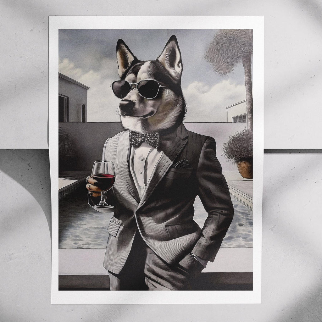 Siberian Husky The Distinguished Gentleman Dog Series image 7