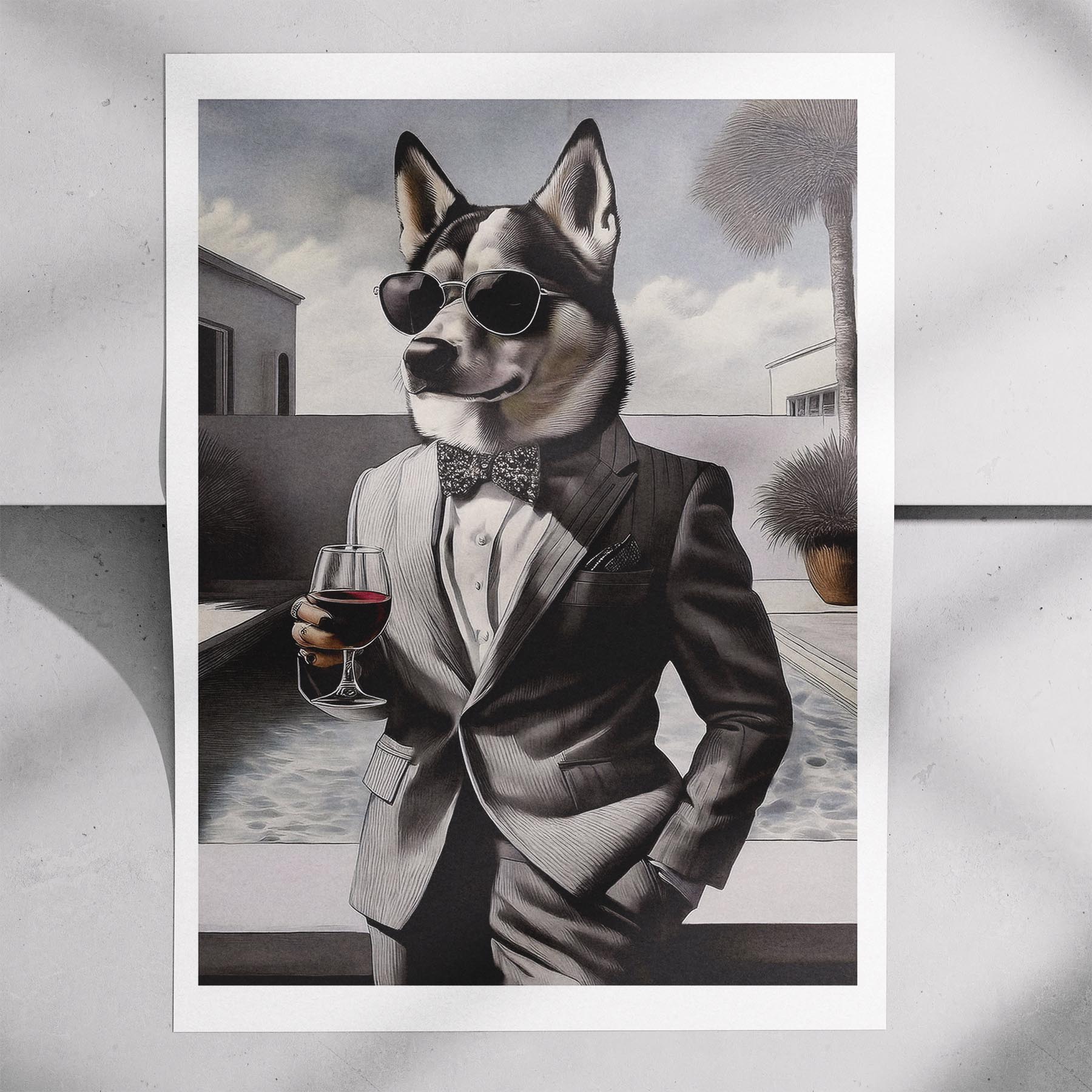 Siberian Husky The Distinguished Gentleman Dog Series image 7