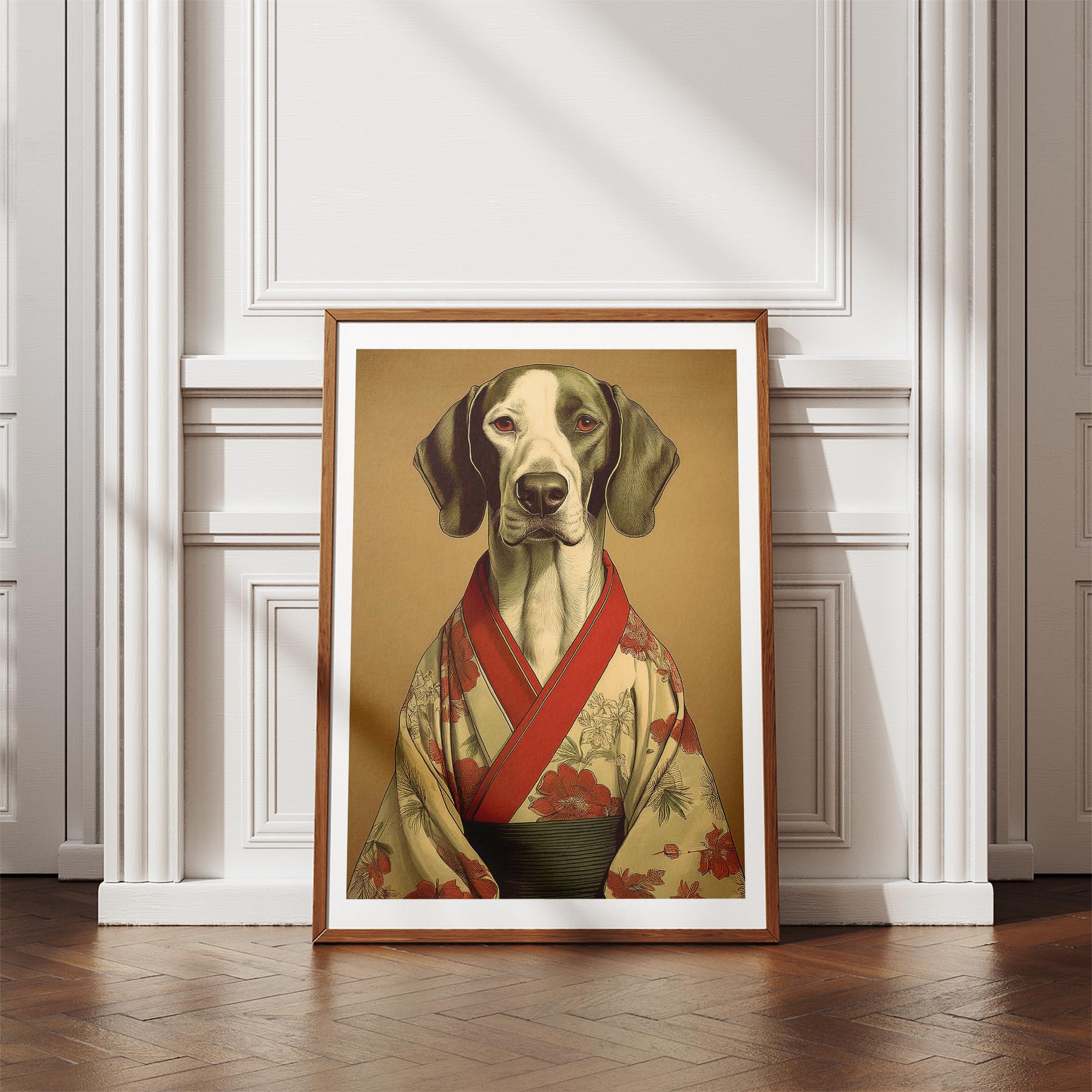 German Pointer Japanse Kimono Dog Series image 4
