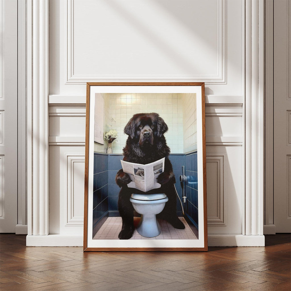 Newfoundland Toilet Humour Dog Series 1 image 4