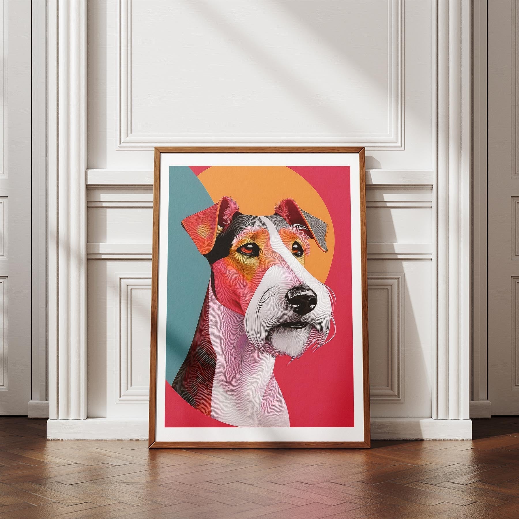 Fox Terrier Modern Pop Dog Series image 4