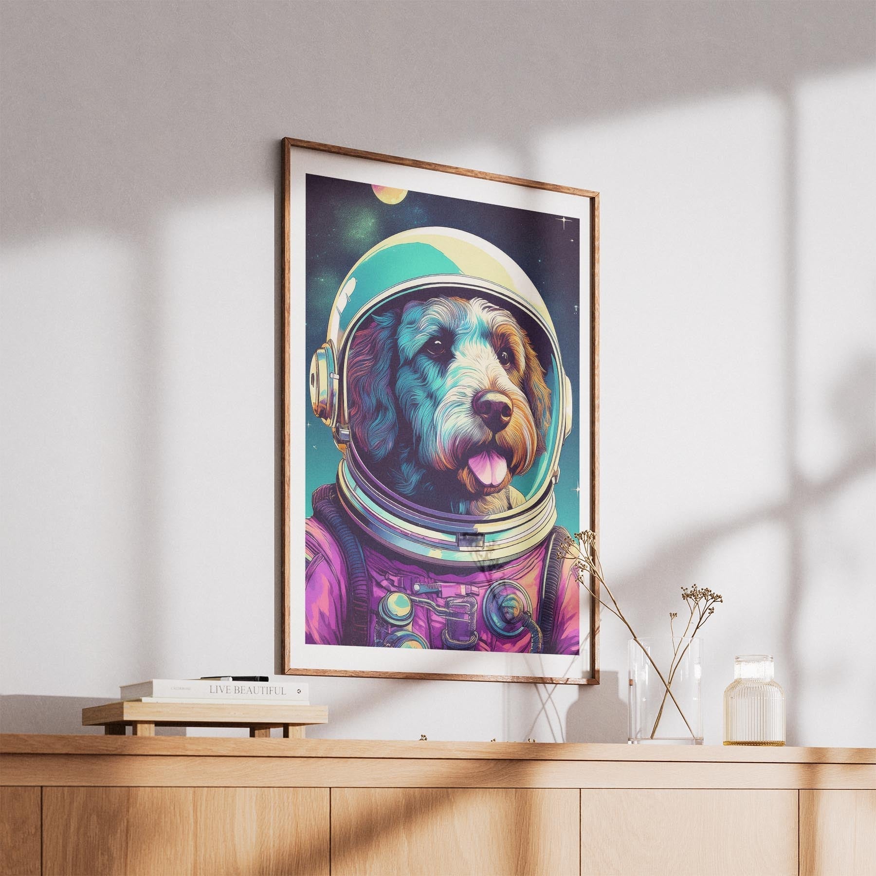 Spanish Water Dog Space Dogs Series image 5