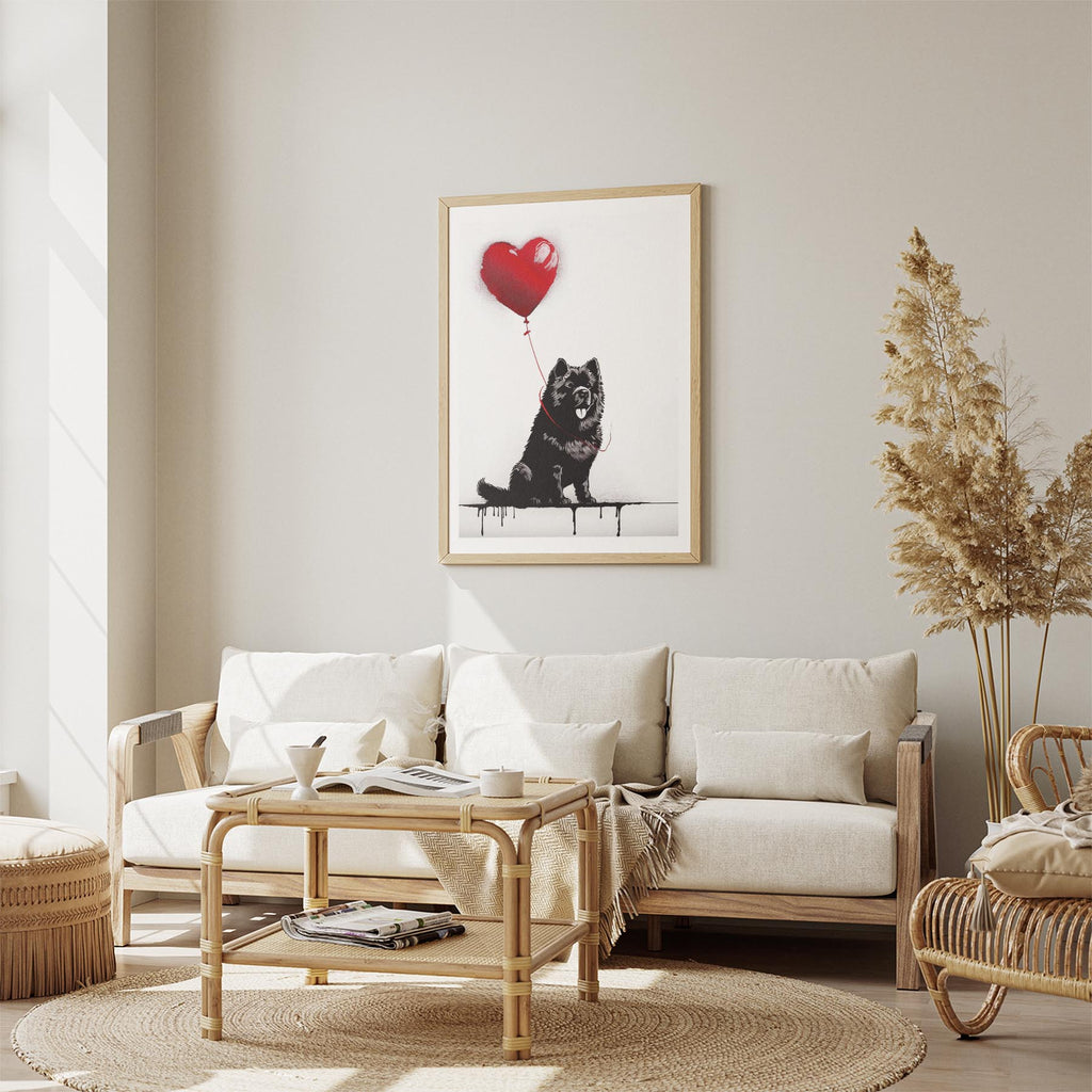 Chow Chow DOGSY Series inspired by the Art of Banksy image 2