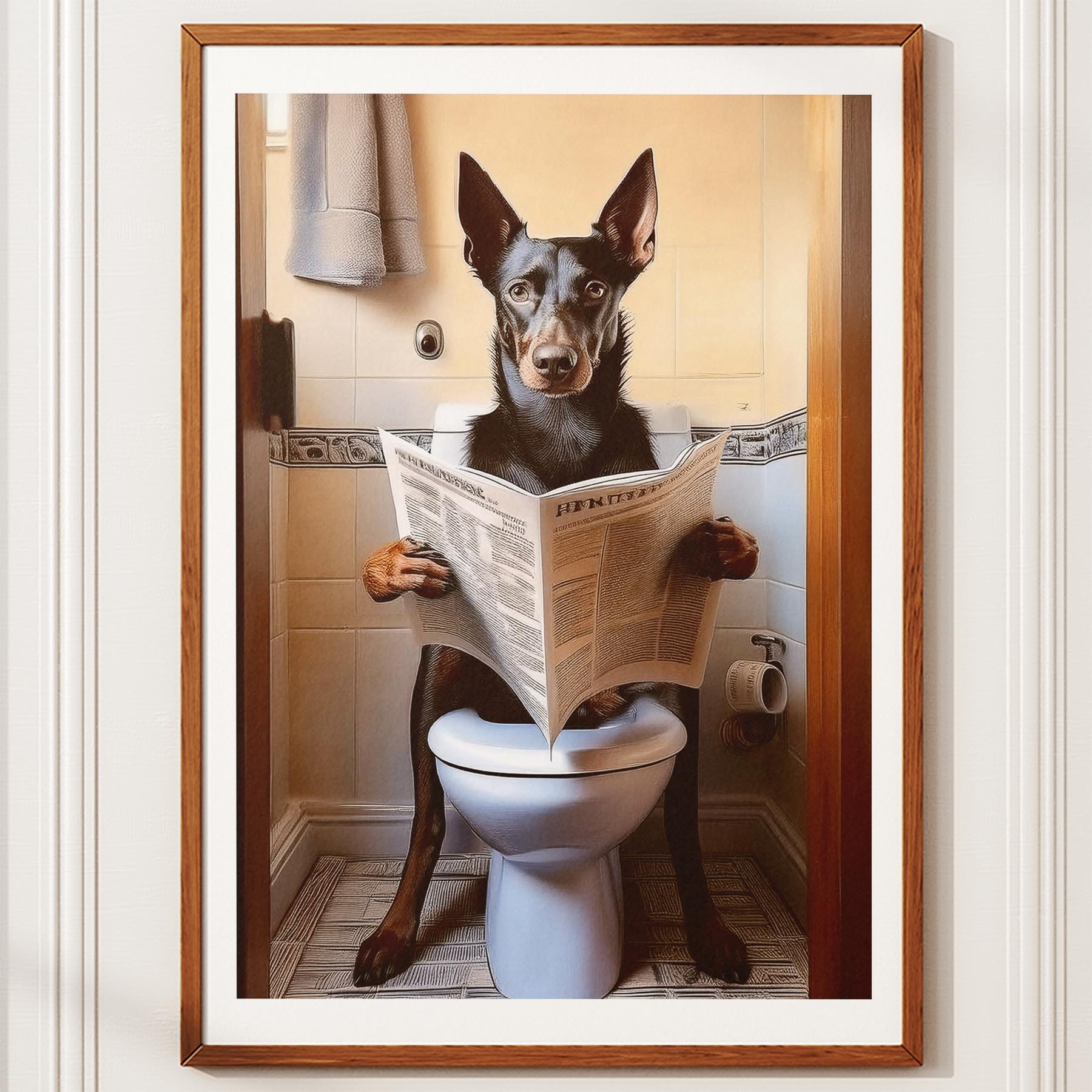 Kelpie Toilet Humour Dog Series 1 image 10