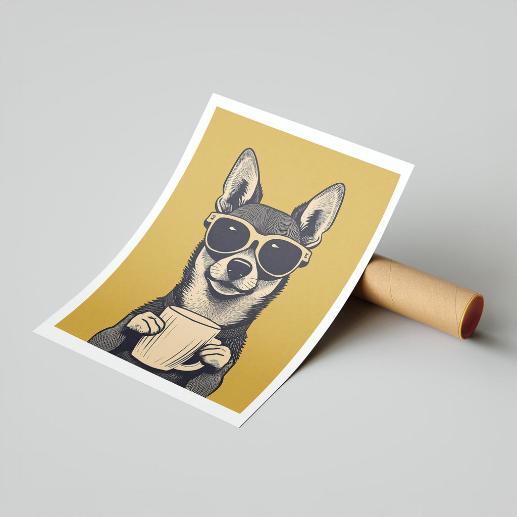 Chipoo Chillin Coffee Dog image 7