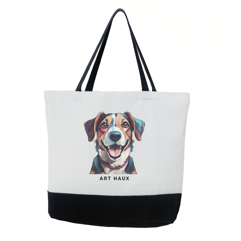 Jack Russell Chic Graphic Art Bag image 0