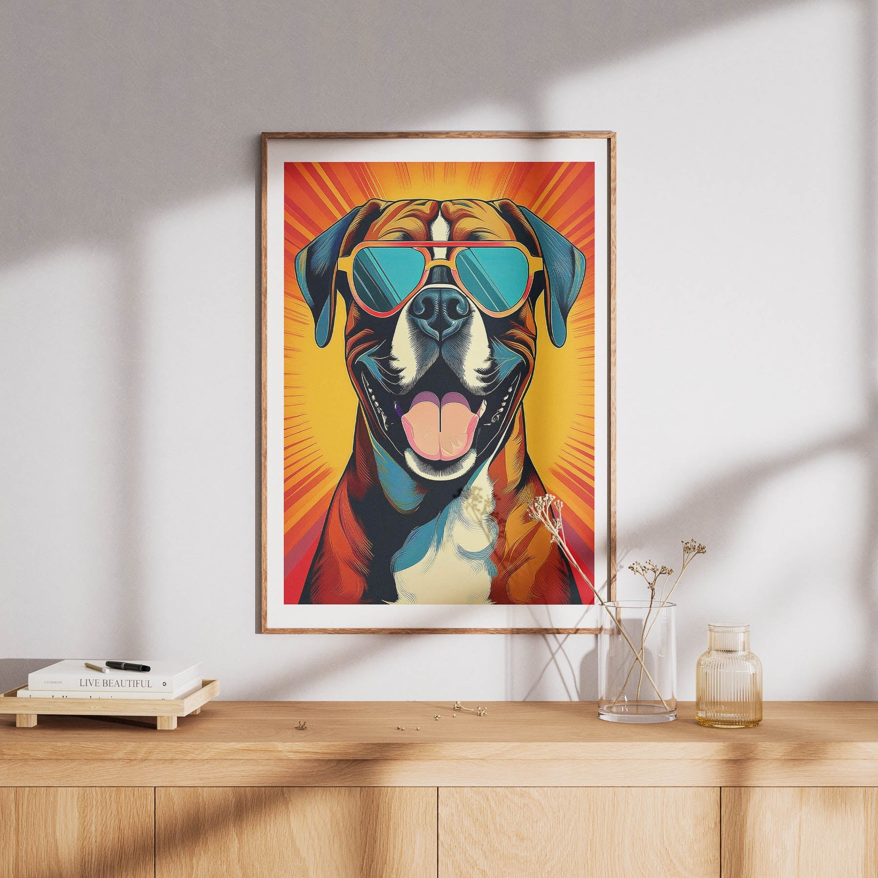 Boxer In Colourful Sunnies 2 image 8