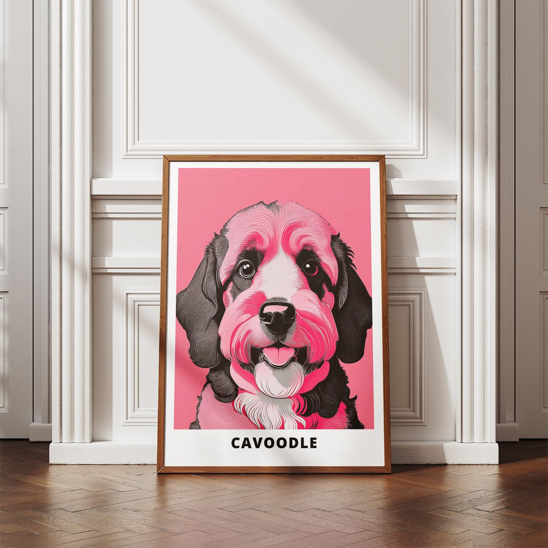 Cavoodle Pink and Black Dog Series 1 image 4