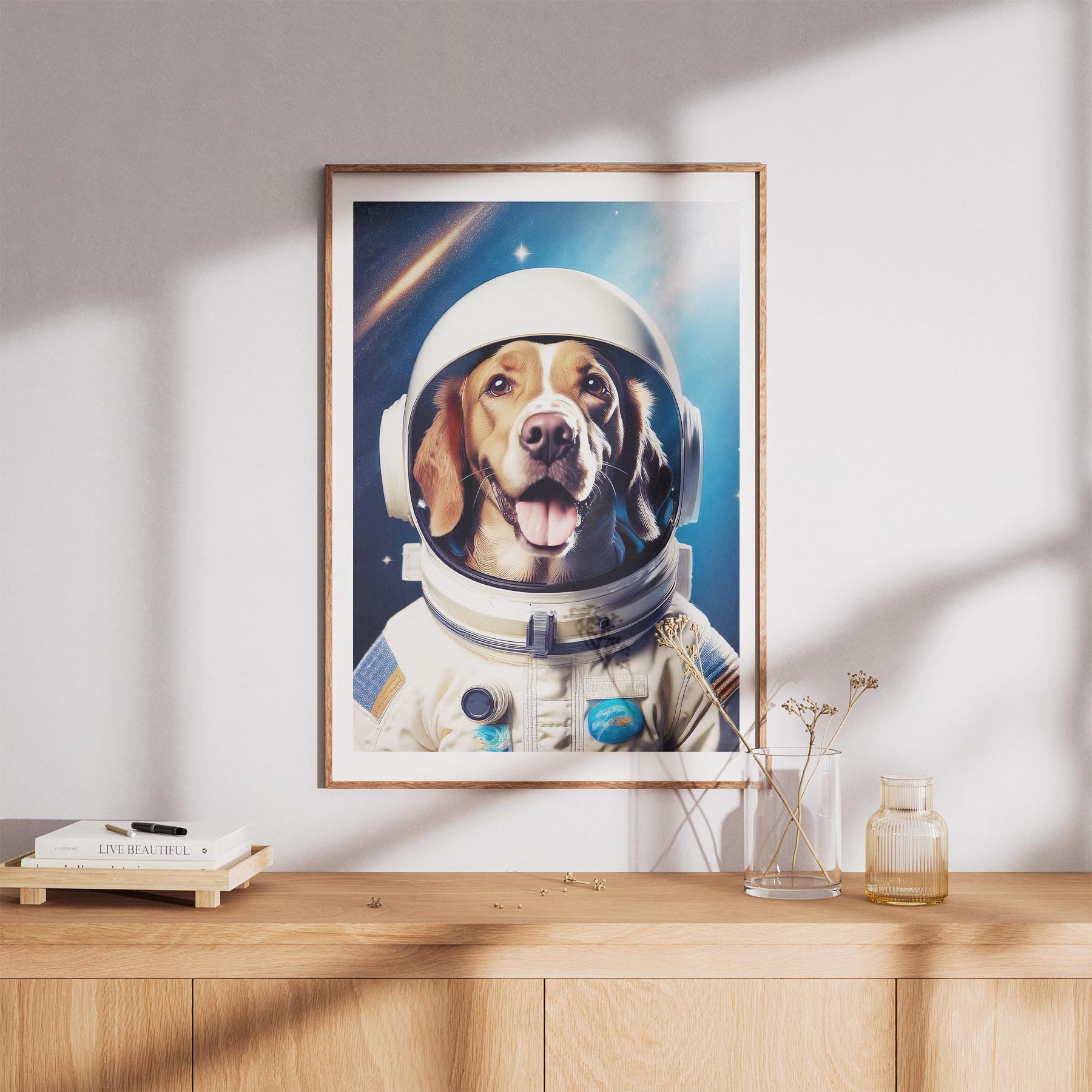 English Setter Astronaut Dog Series image 8