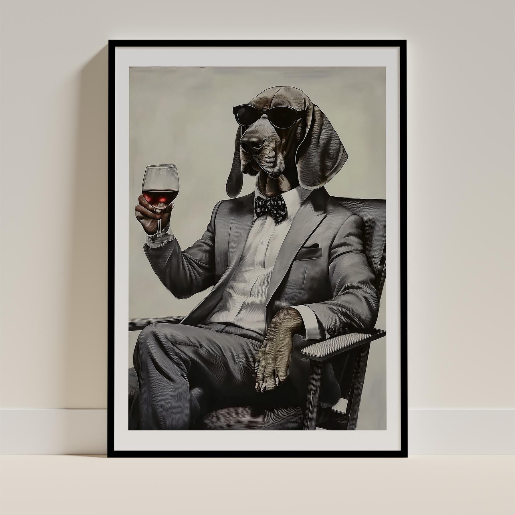 Bloodhound Dog Art Print Unframed Vol 1 | 11 Unique Designs | Wall Art Gift for Dog Lovers - Image 7 | Dogsy & Co