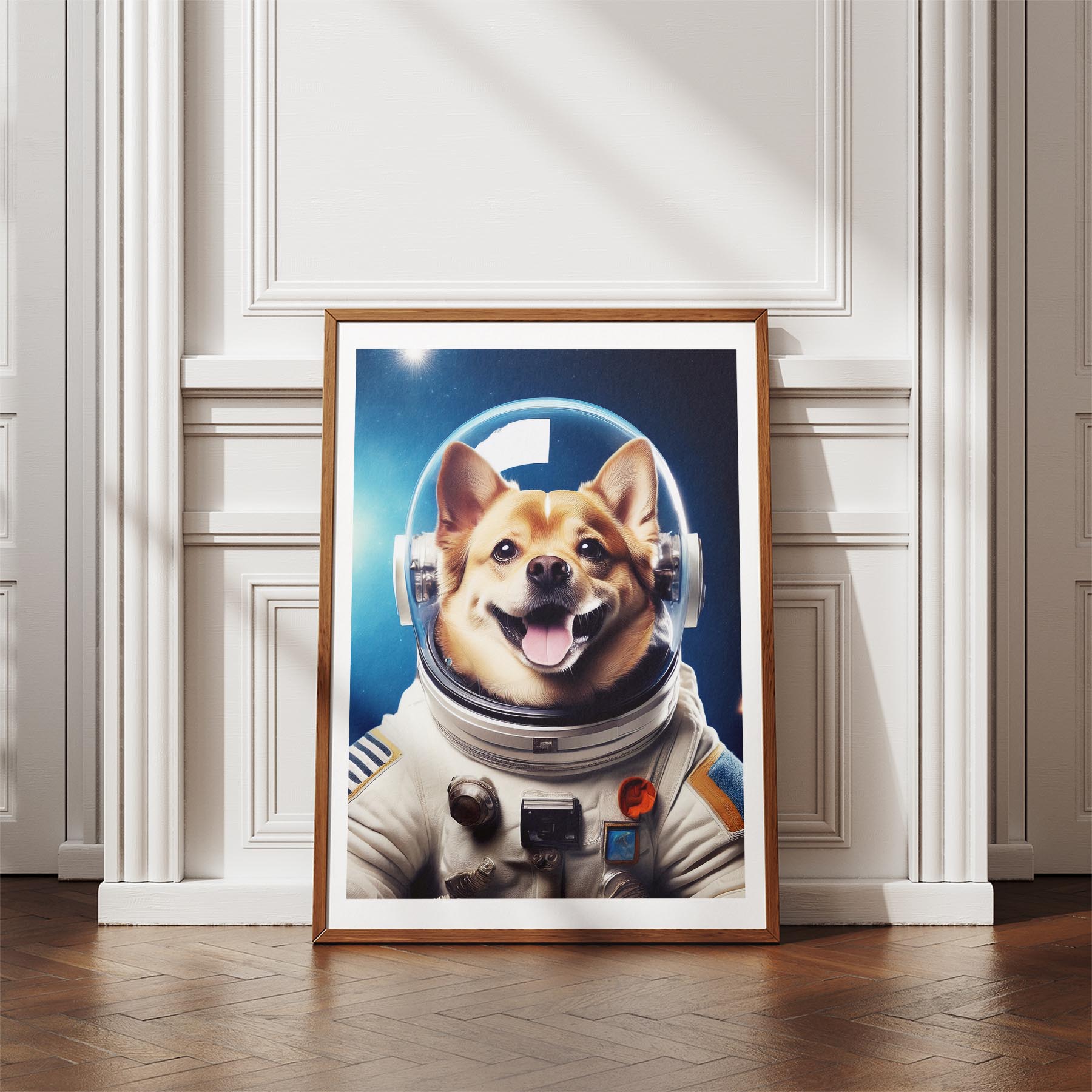 Japanese Chin Astronaut Dog Series image 4