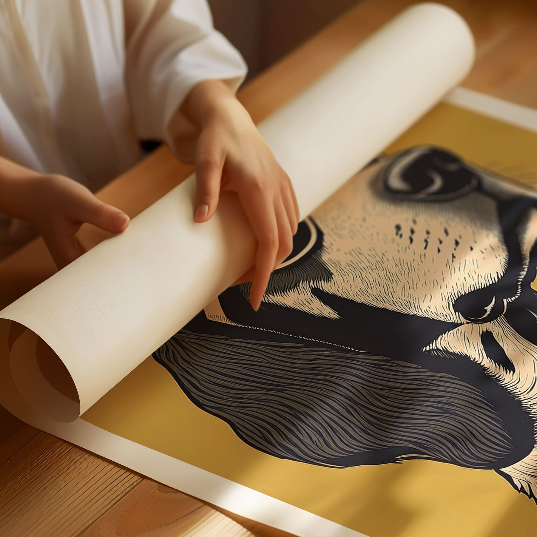 English Setter Chillin Coffee Dog image 3