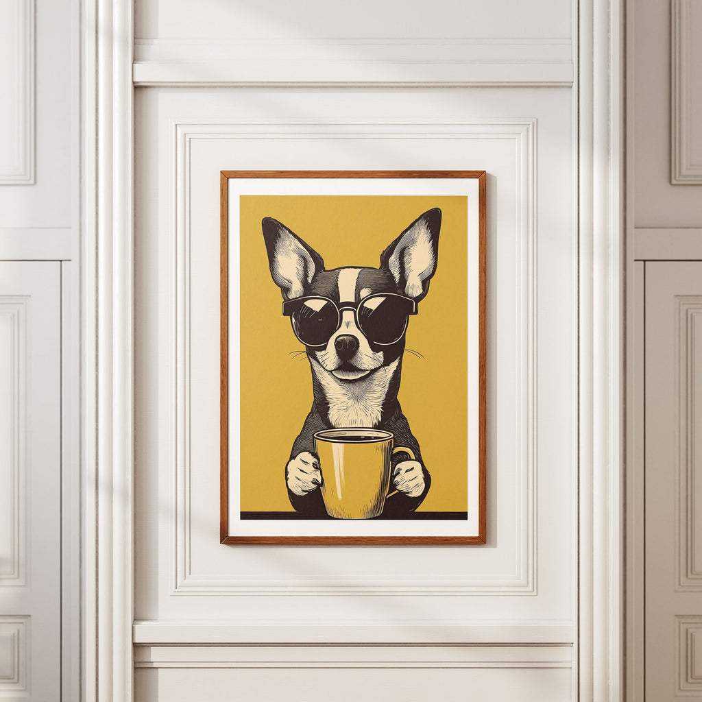 Chihuahua Chillin Coffee Dog image 2