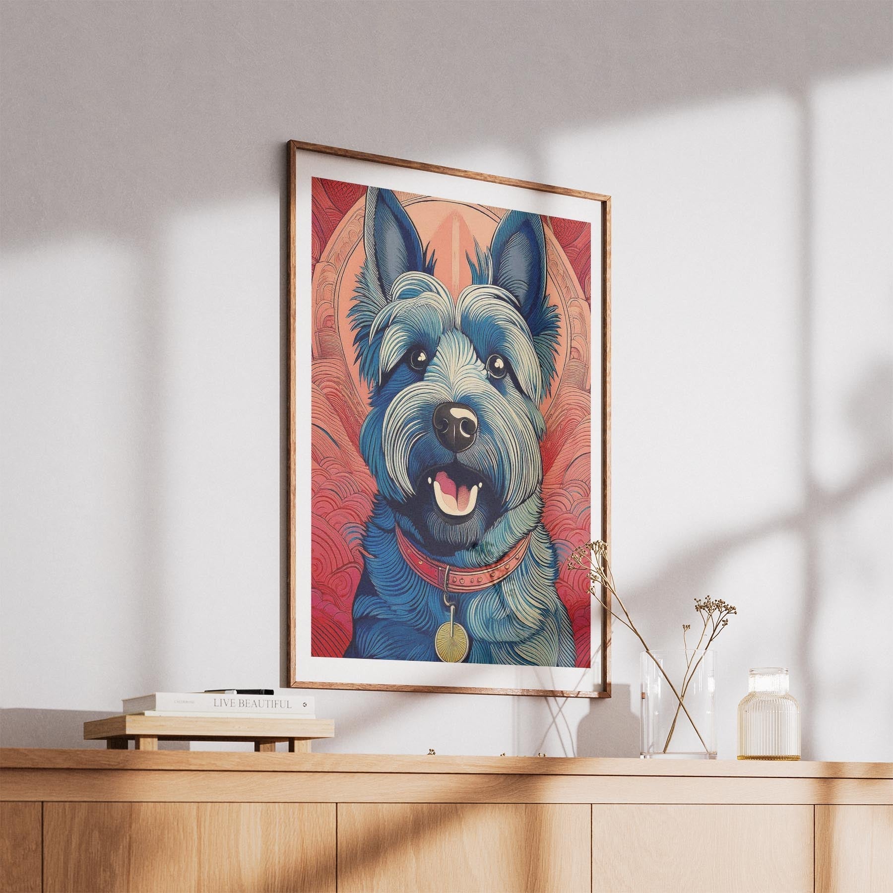 Scottish Terrier Hokusai Japanese Inspired Dog Series 1 image 5