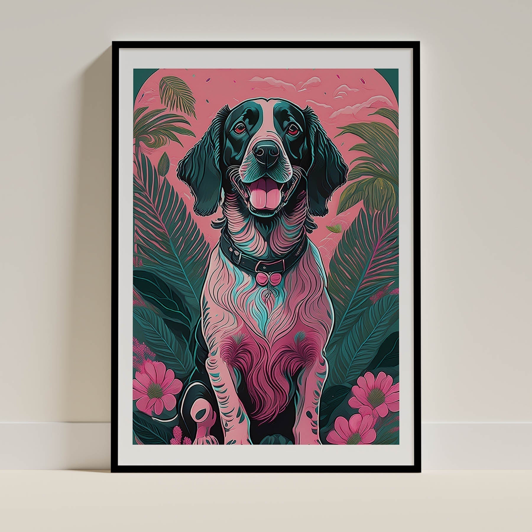 English Setter Dog Art Print Unframed Vol 2 | 7 Unique Designs | Wall Art Gift for Dog Lovers - Image 5 | Dogsy & Co