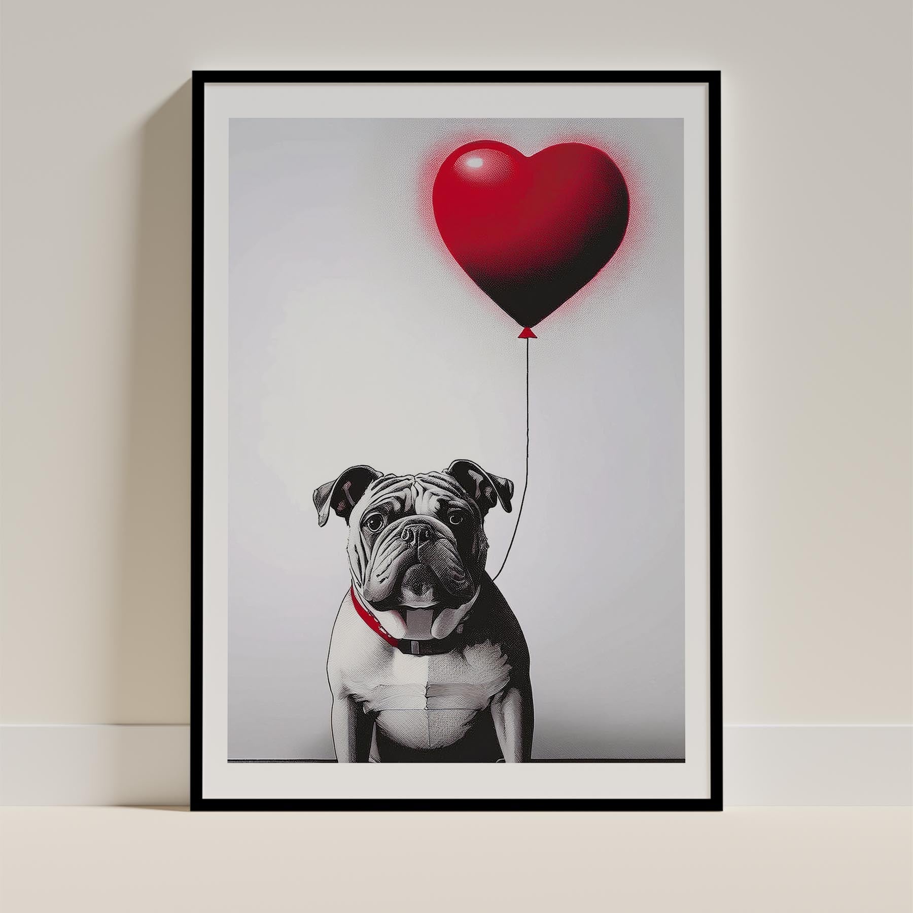English Bulldog Dog Art Print Unframed Vol 1 | 11 Unique Designs | Wall Art Gift for Dog Lovers - Image 9 | Dogsy & Co