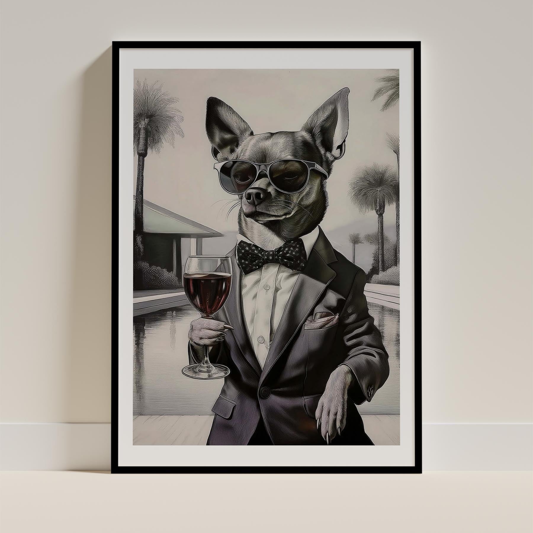 Chihuahua Dog Art Print Unframed Vol 1 | 11 Unique Designs | Wall Art Gift for Dog Lovers - Image 3 | Dogsy & Co