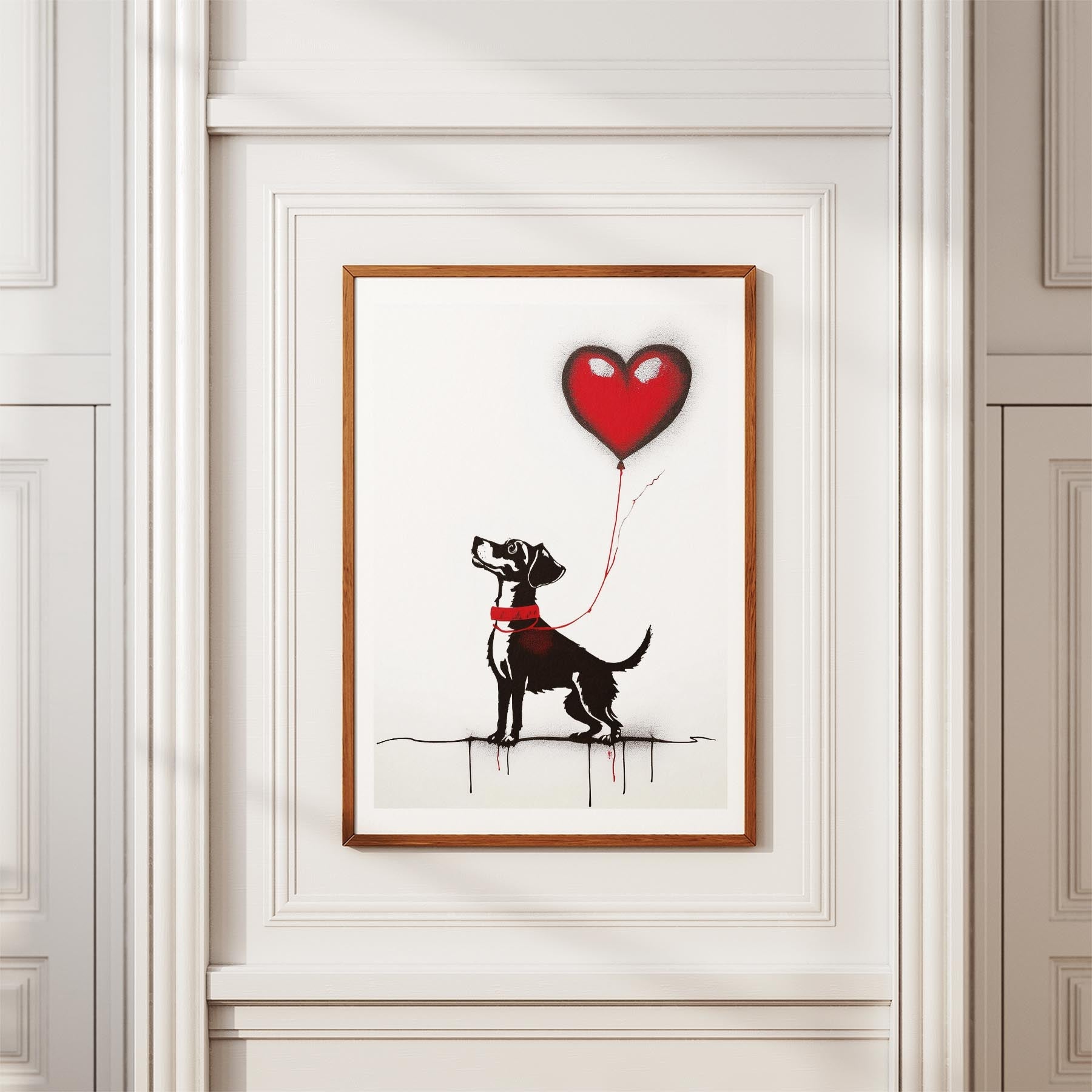 Jack Russell DOGSY Series inspired by the Art of Banksy image 3