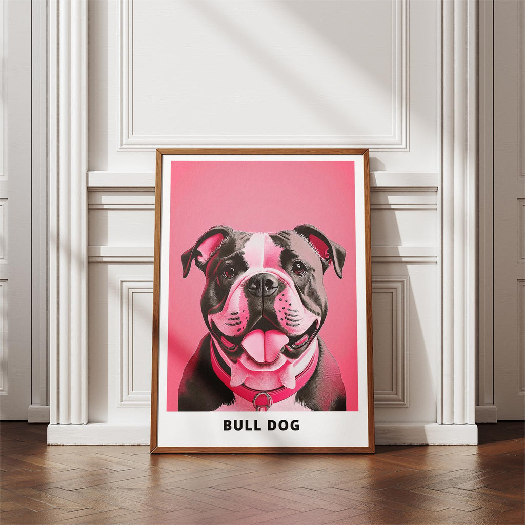 Bulldog Pink and Black Dog Series 2 image 4
